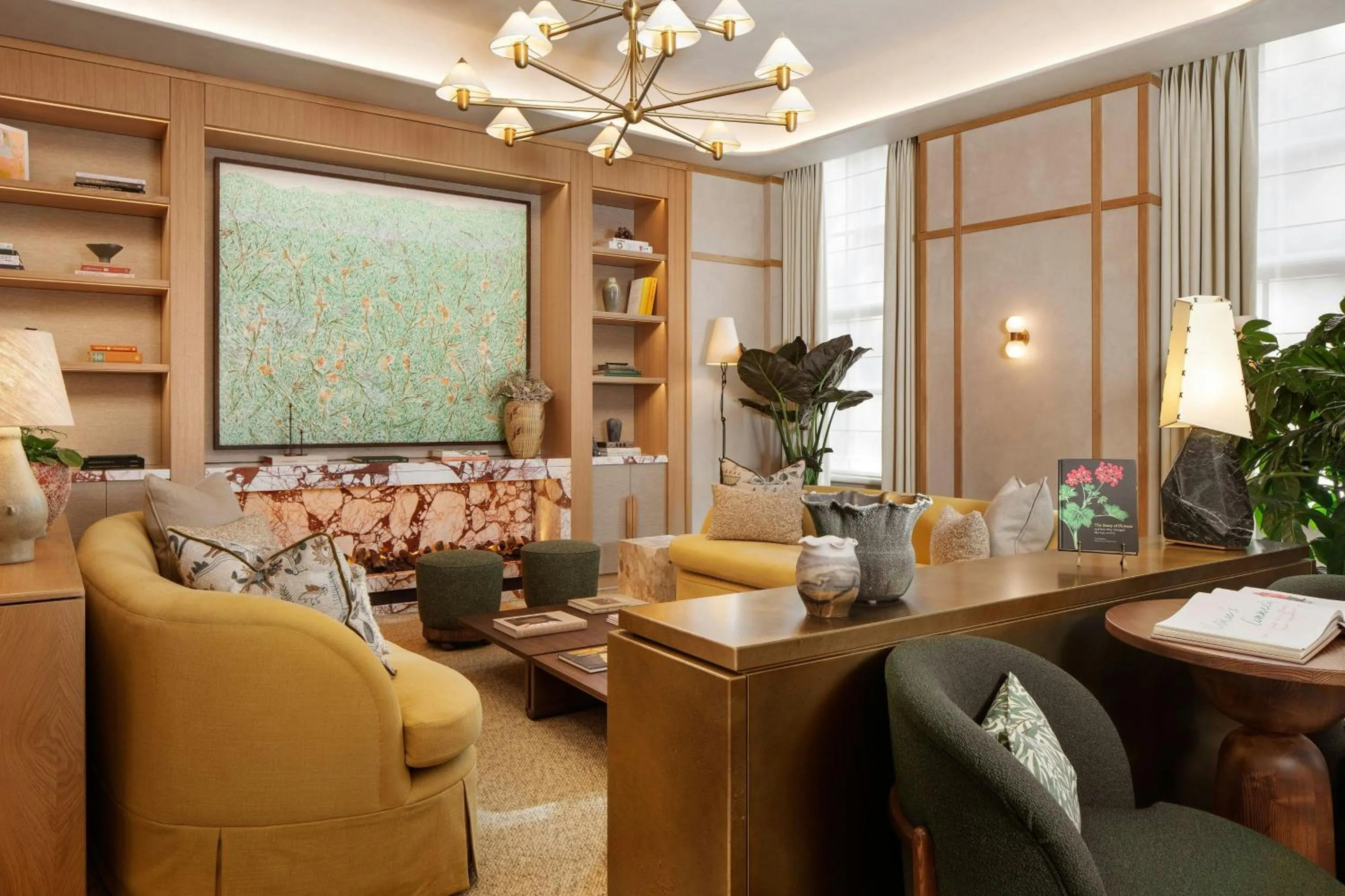 Lobby or reception in Montcalm Mayfair, Autograph Collection