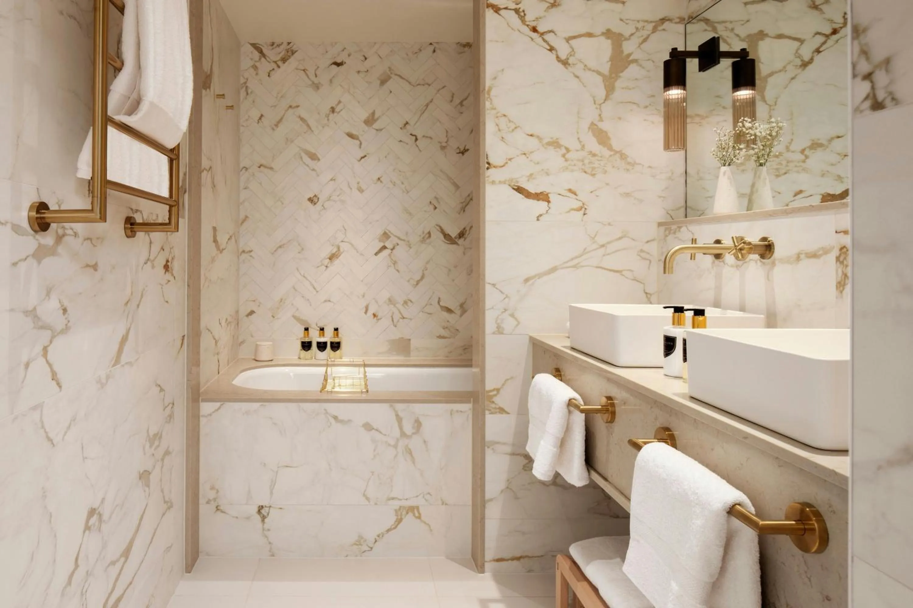 Bathroom in Montcalm Mayfair, Autograph Collection