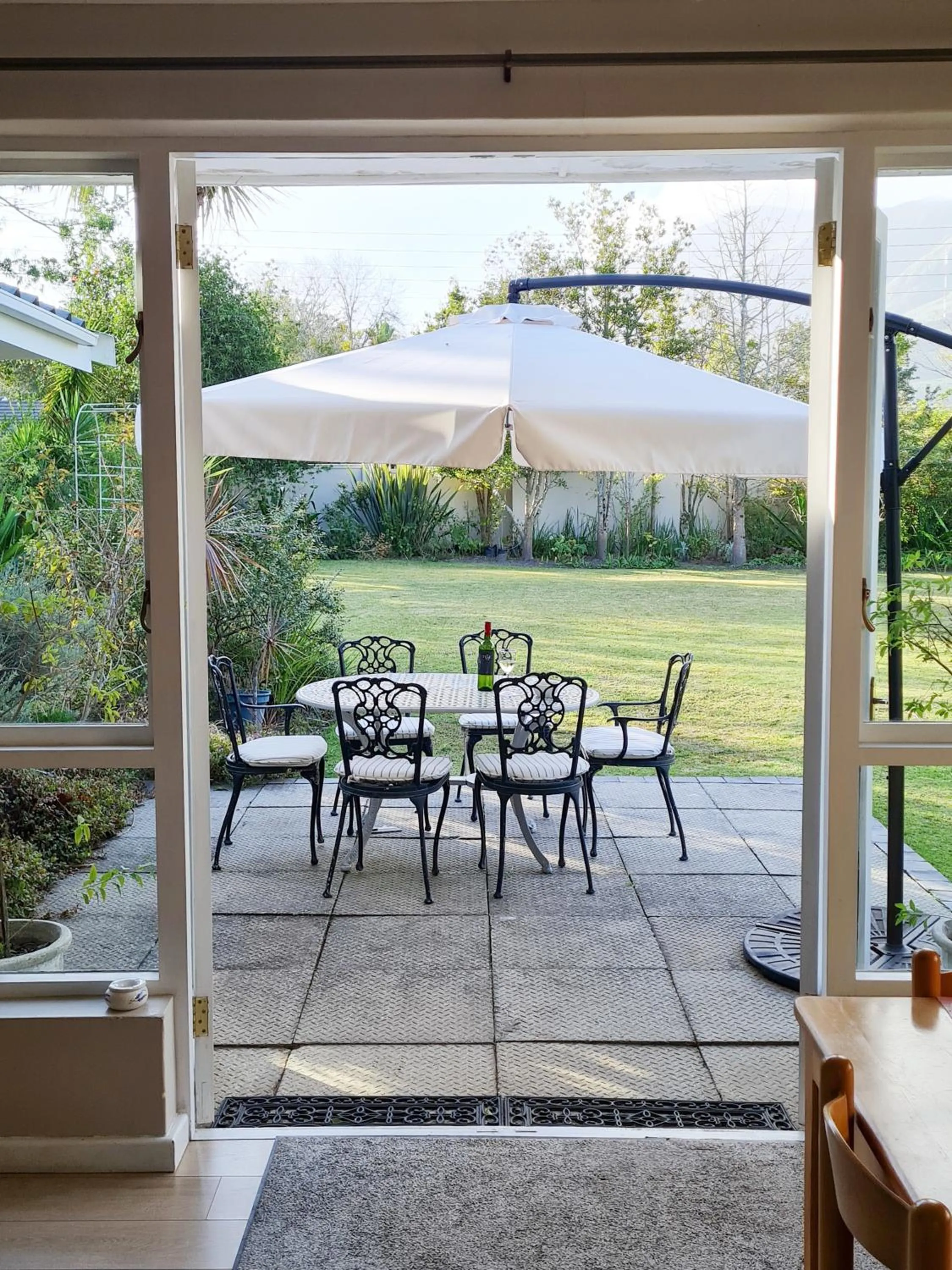 Patio in Cherry Berry Lodge