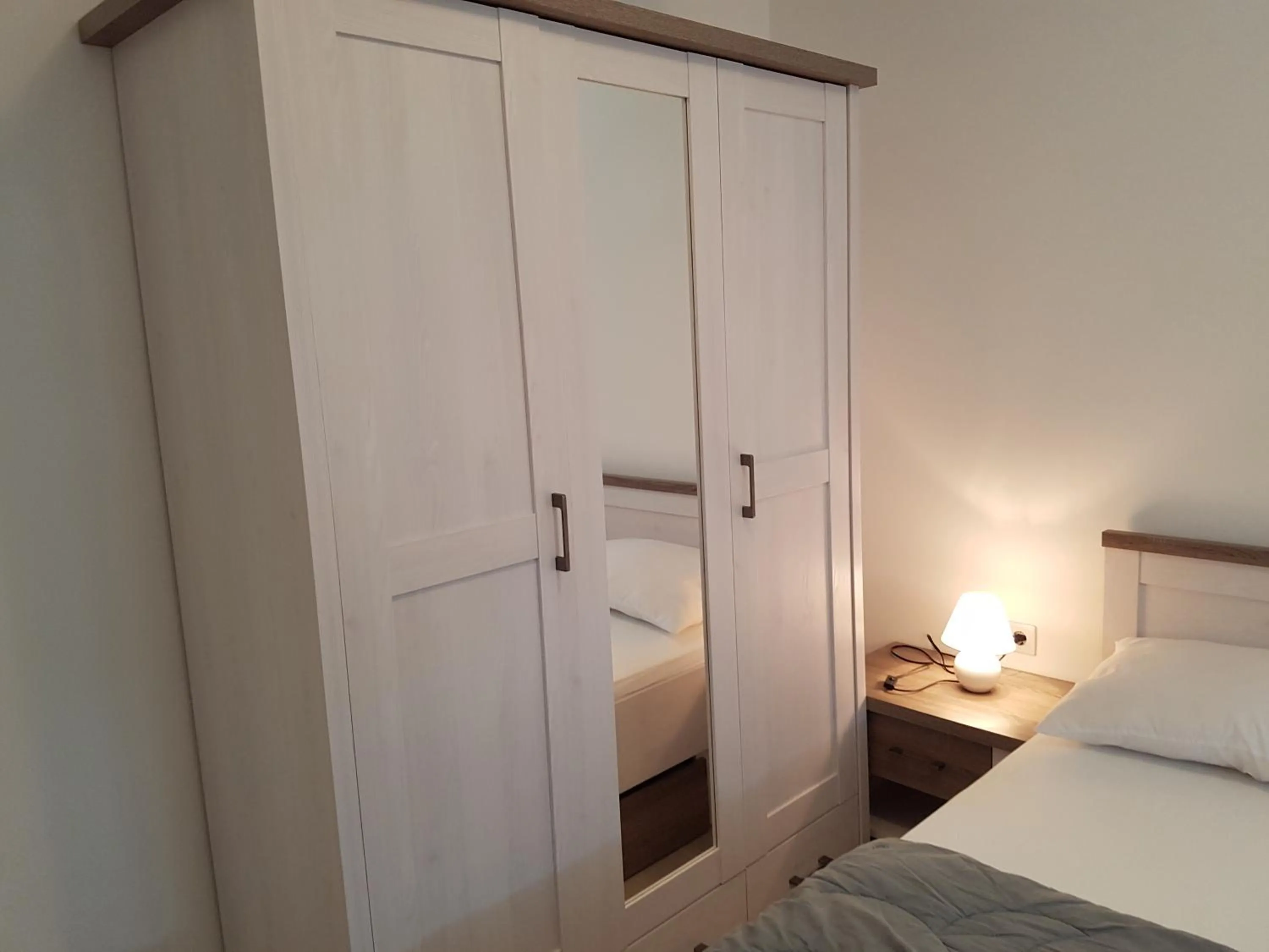 Decorative detail, Bed in Apartments Tereza