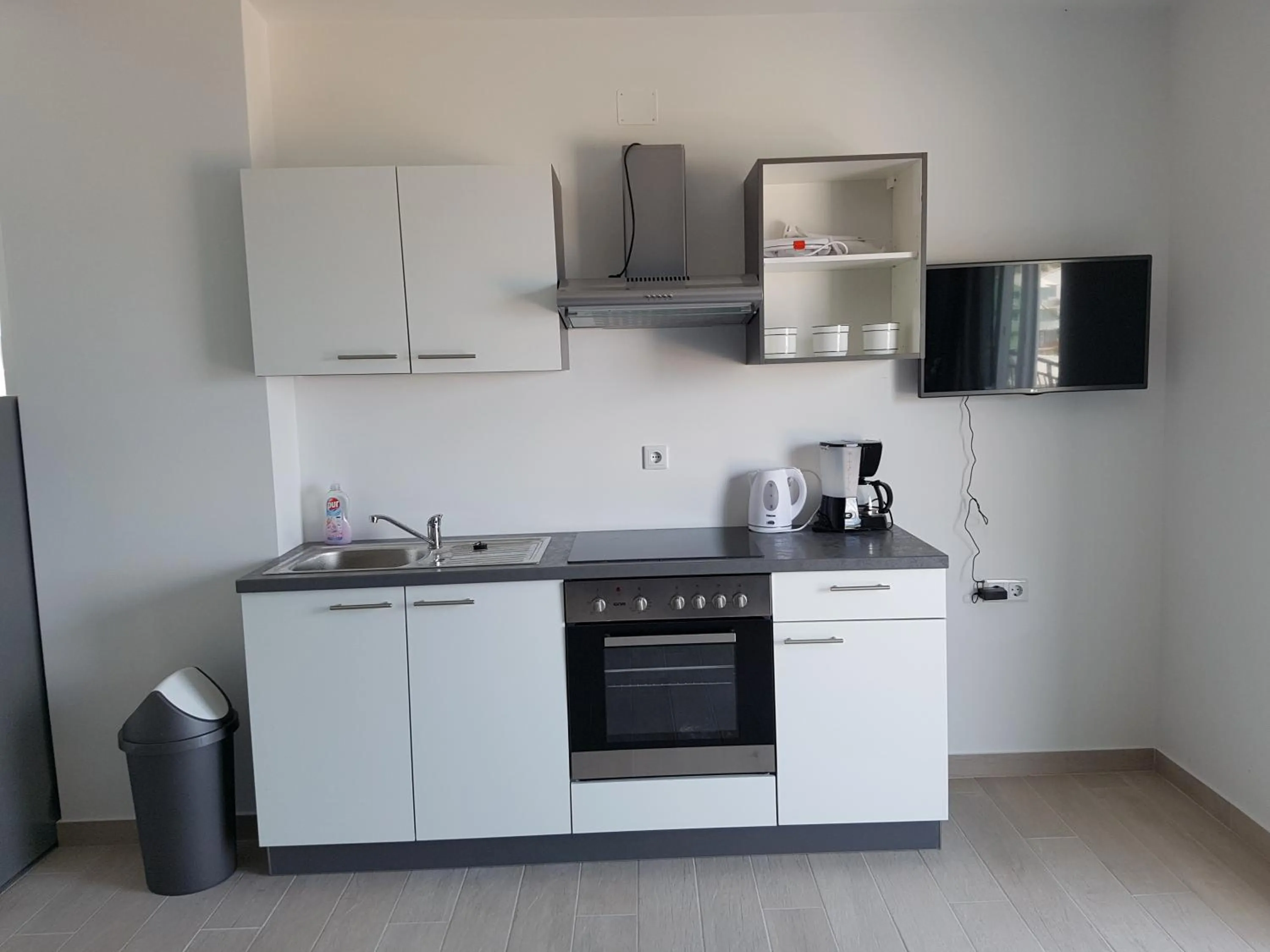 Kitchen or kitchenette in Apartments Tereza