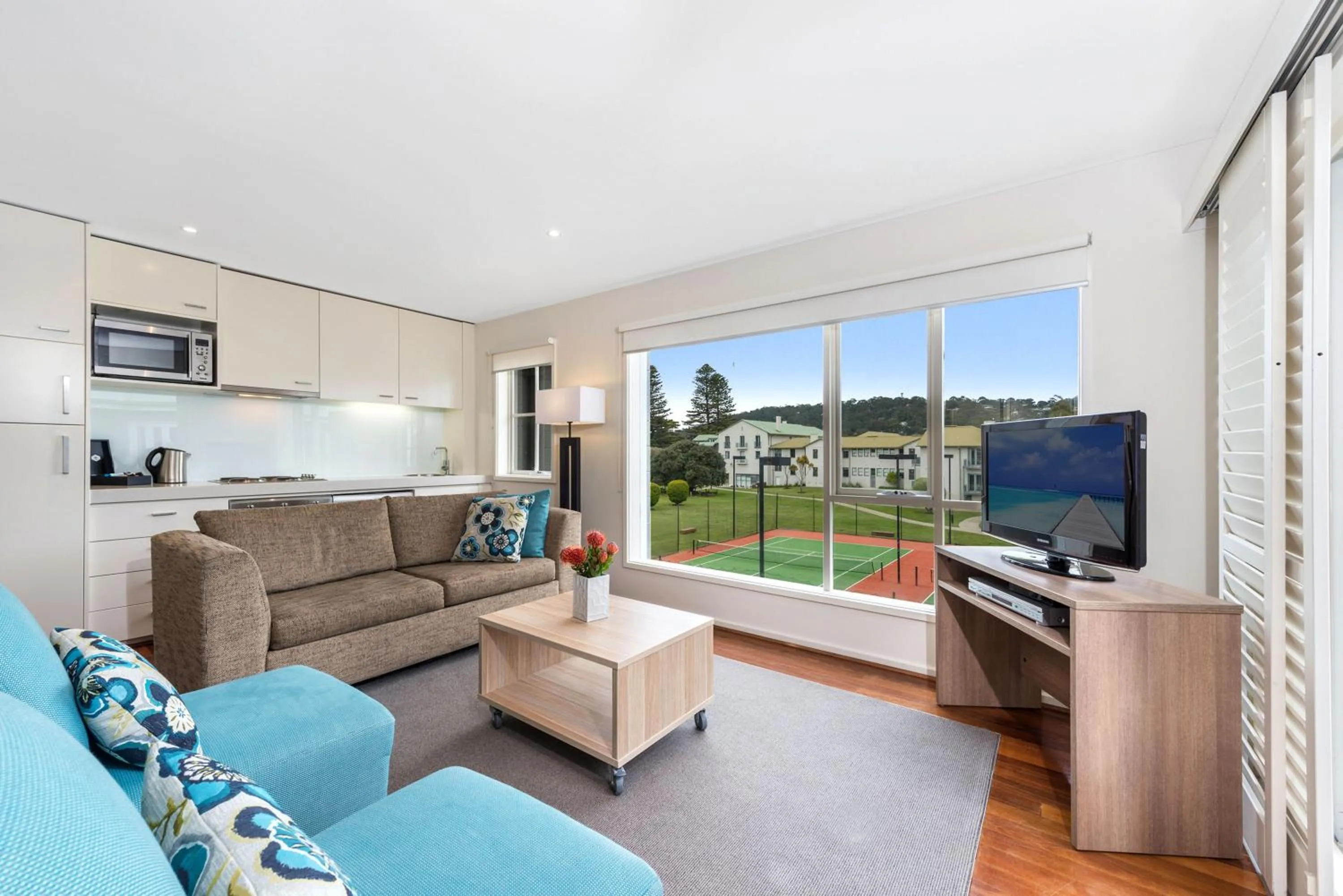 Living room in Mantra Lorne