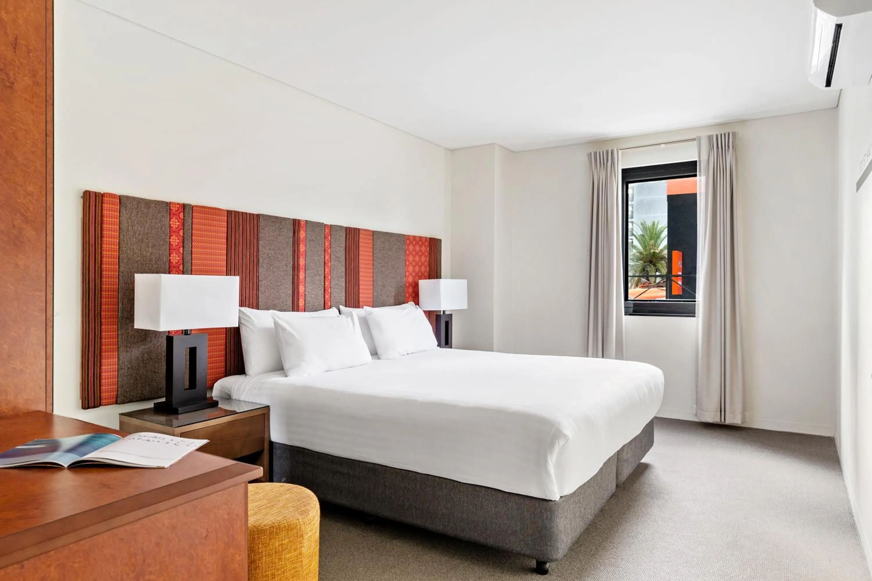 Bedroom, Bed in Mantra on Hay Perth