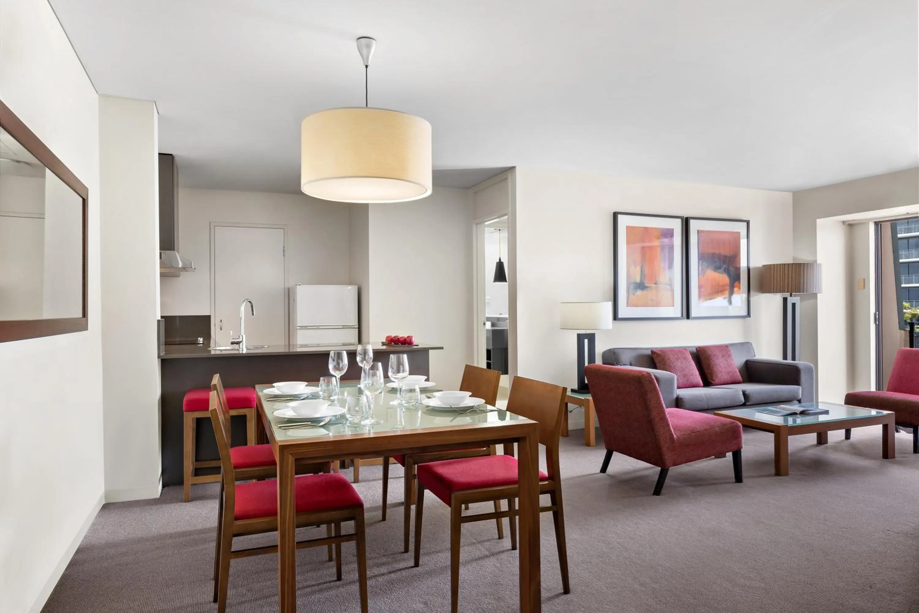 Kitchen or kitchenette in Mantra on Hay Perth