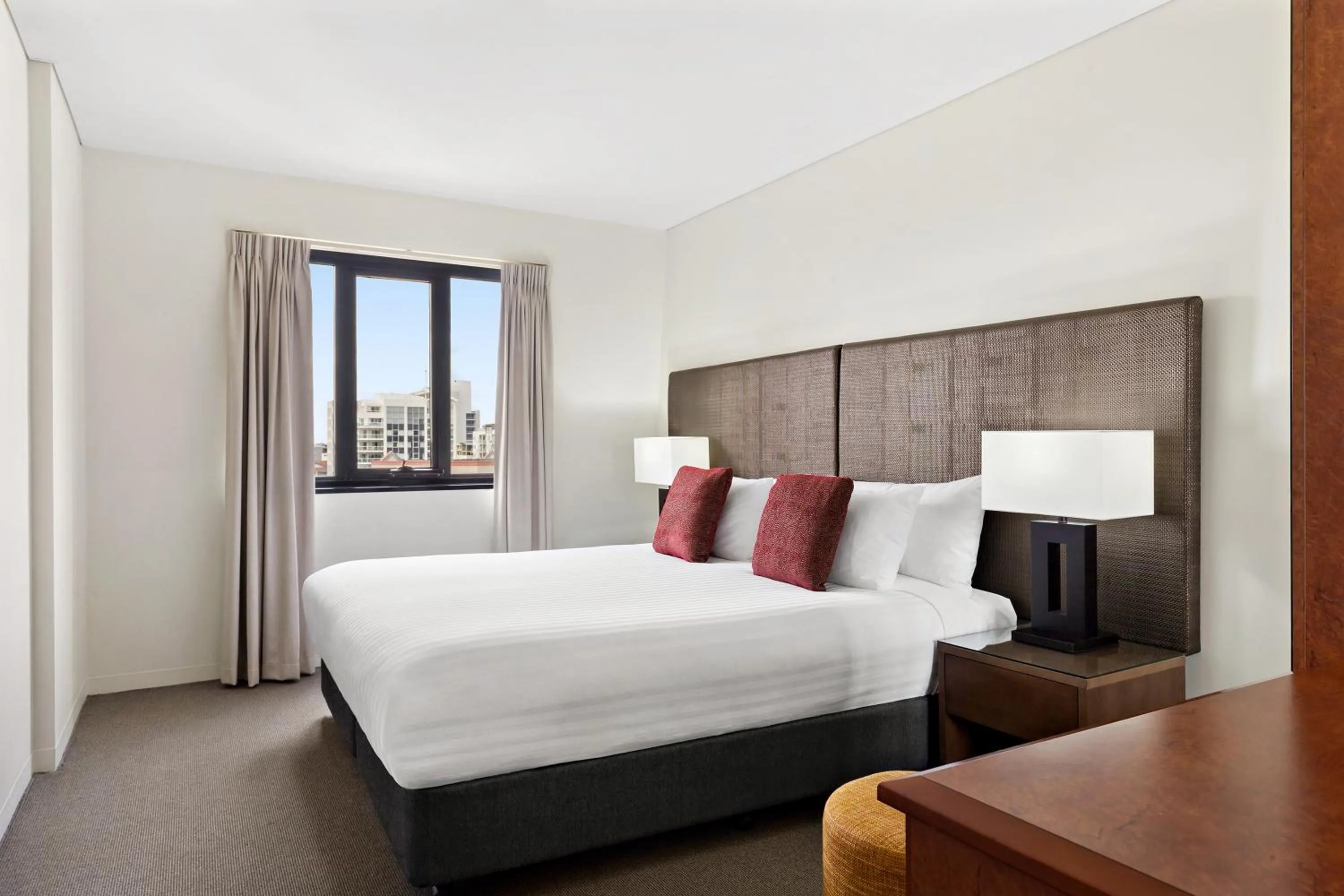 Bedroom, Bed in Mantra on Hay Perth