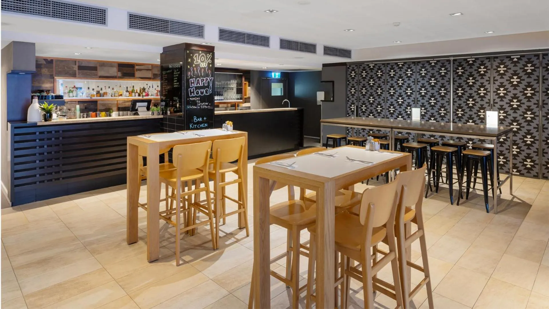 Restaurant/places to eat in Oaks Perth Hotel