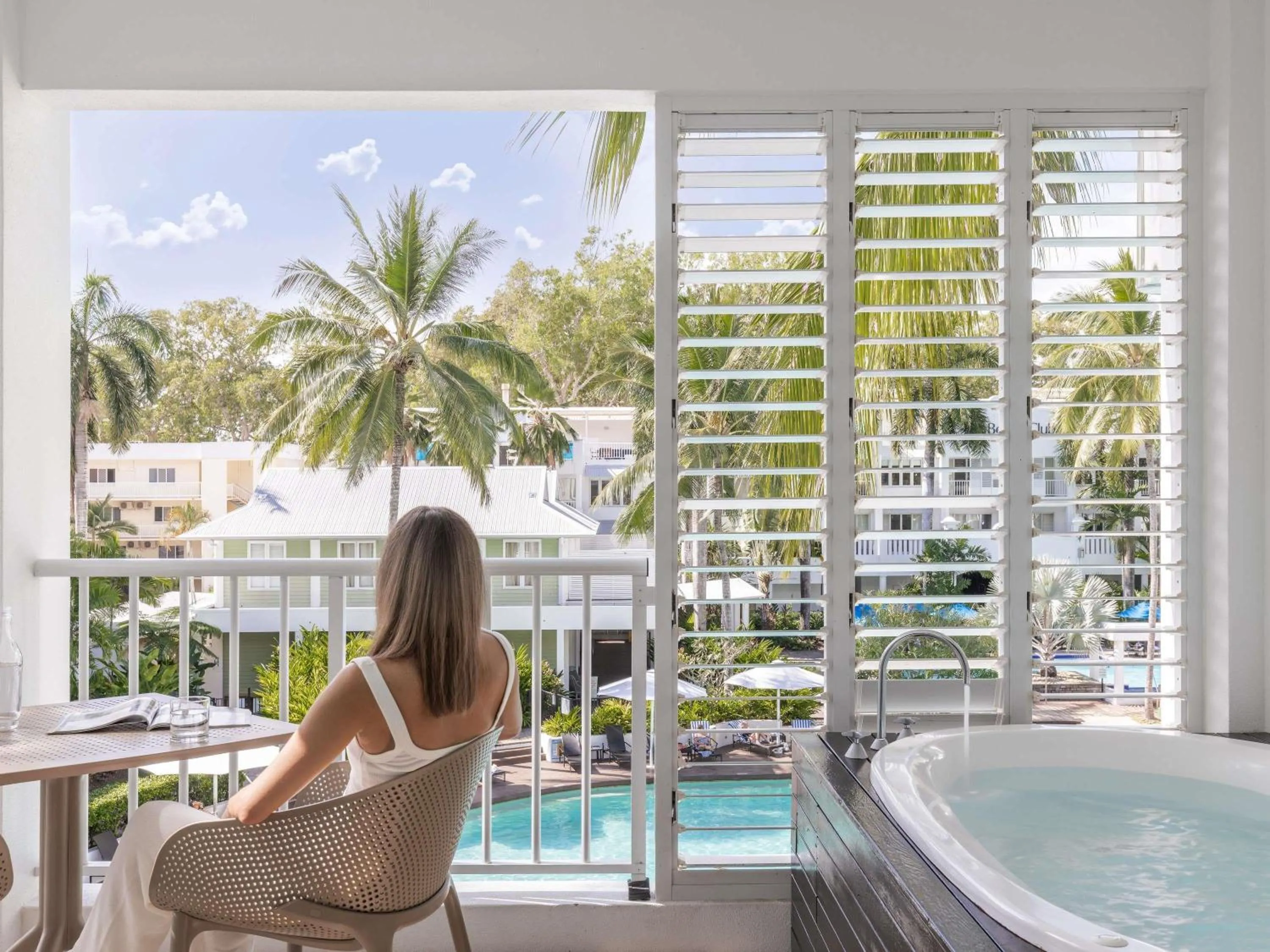 Bedroom in Peppers Beach Club & Spa