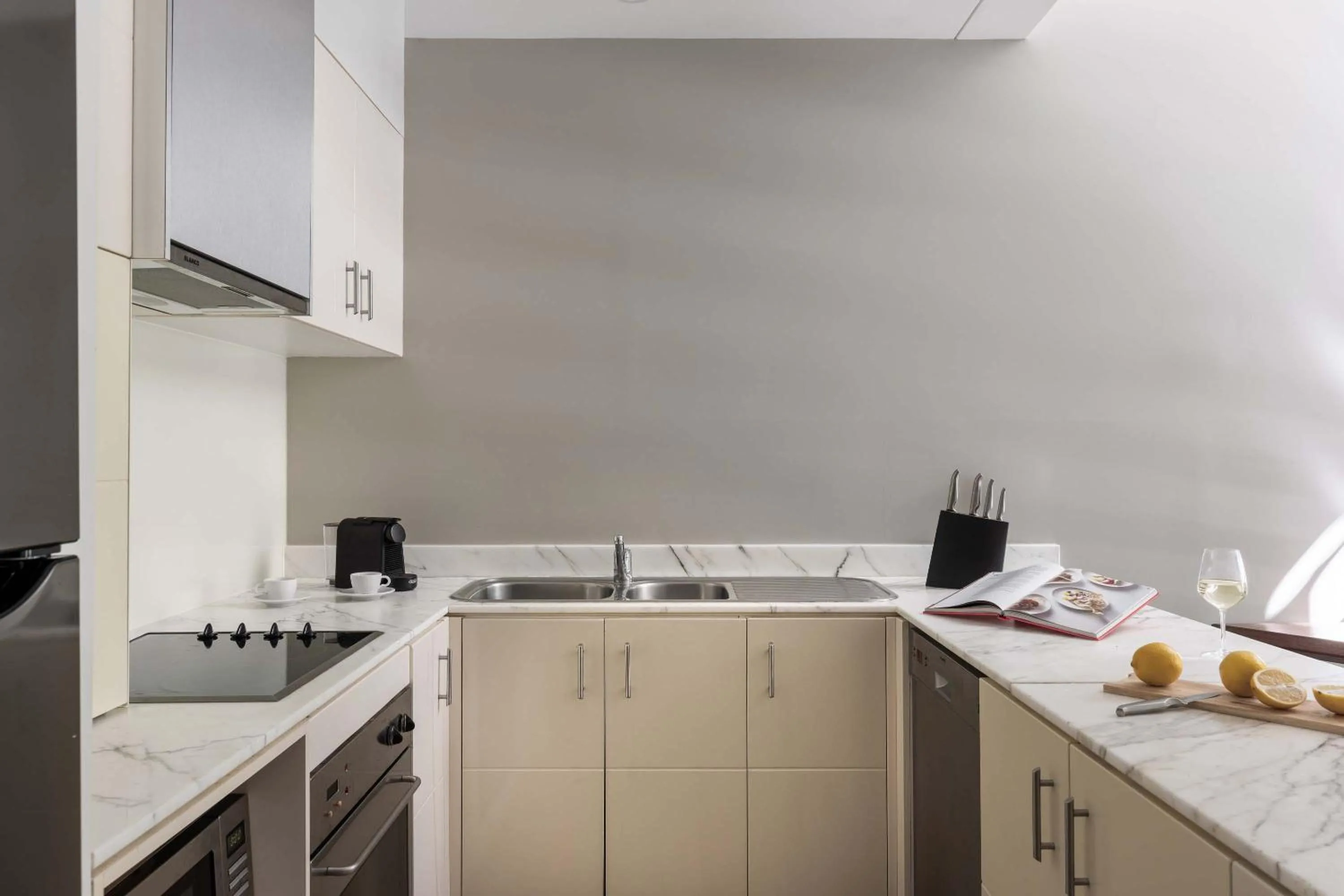 kitchen in Peppers Beach Club & Spa