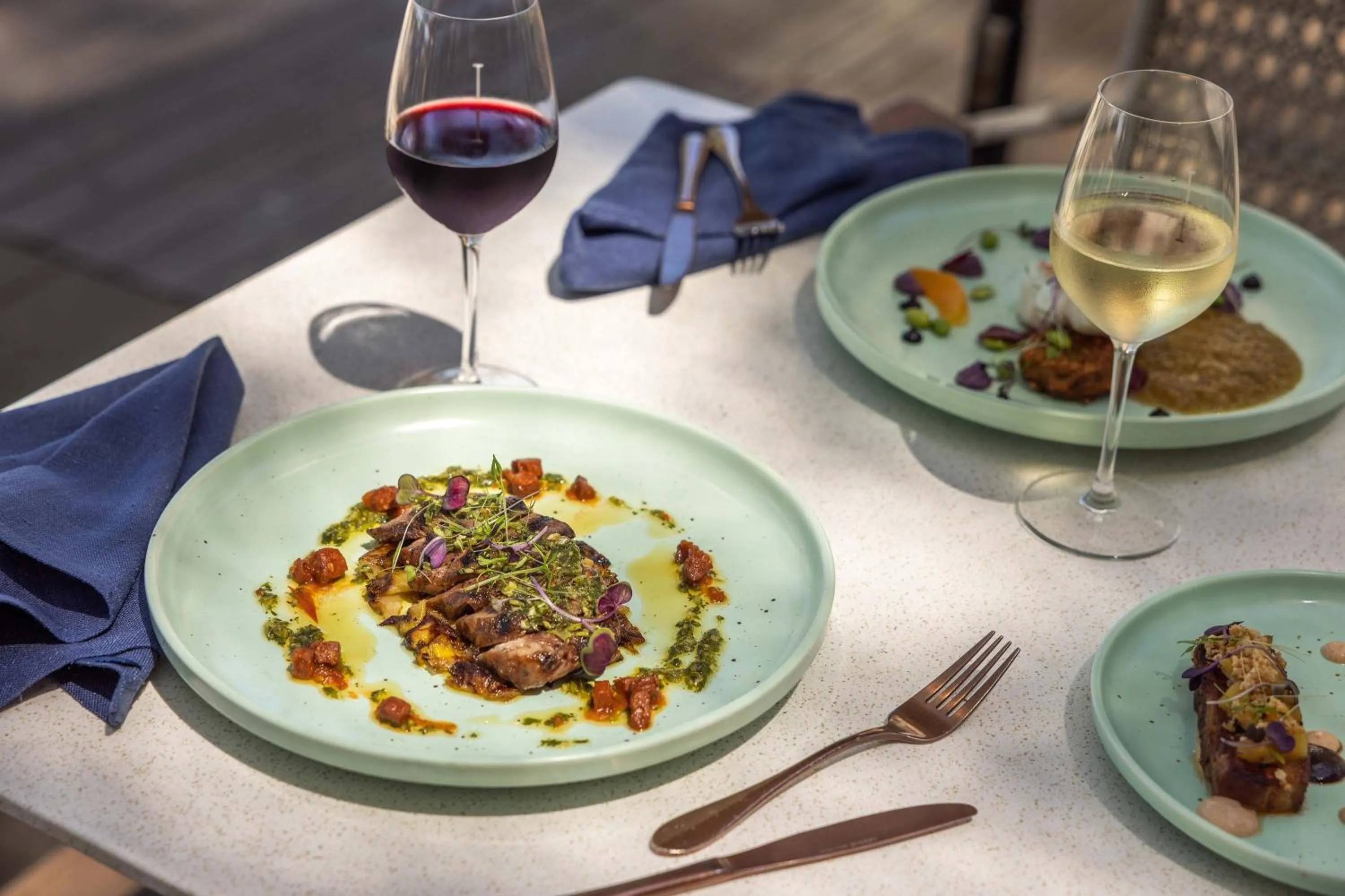 Restaurant/places to eat in Peppers Beach Club & Spa