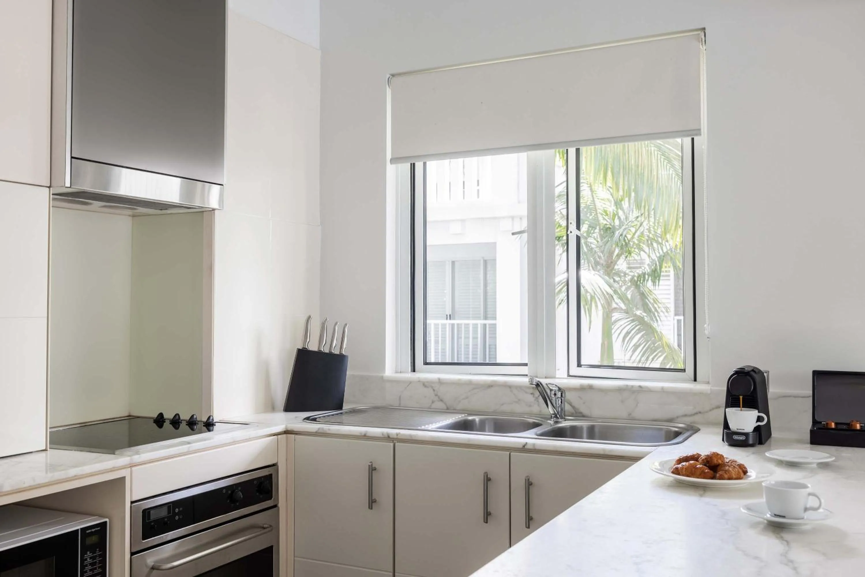 kitchen in Peppers Beach Club & Spa