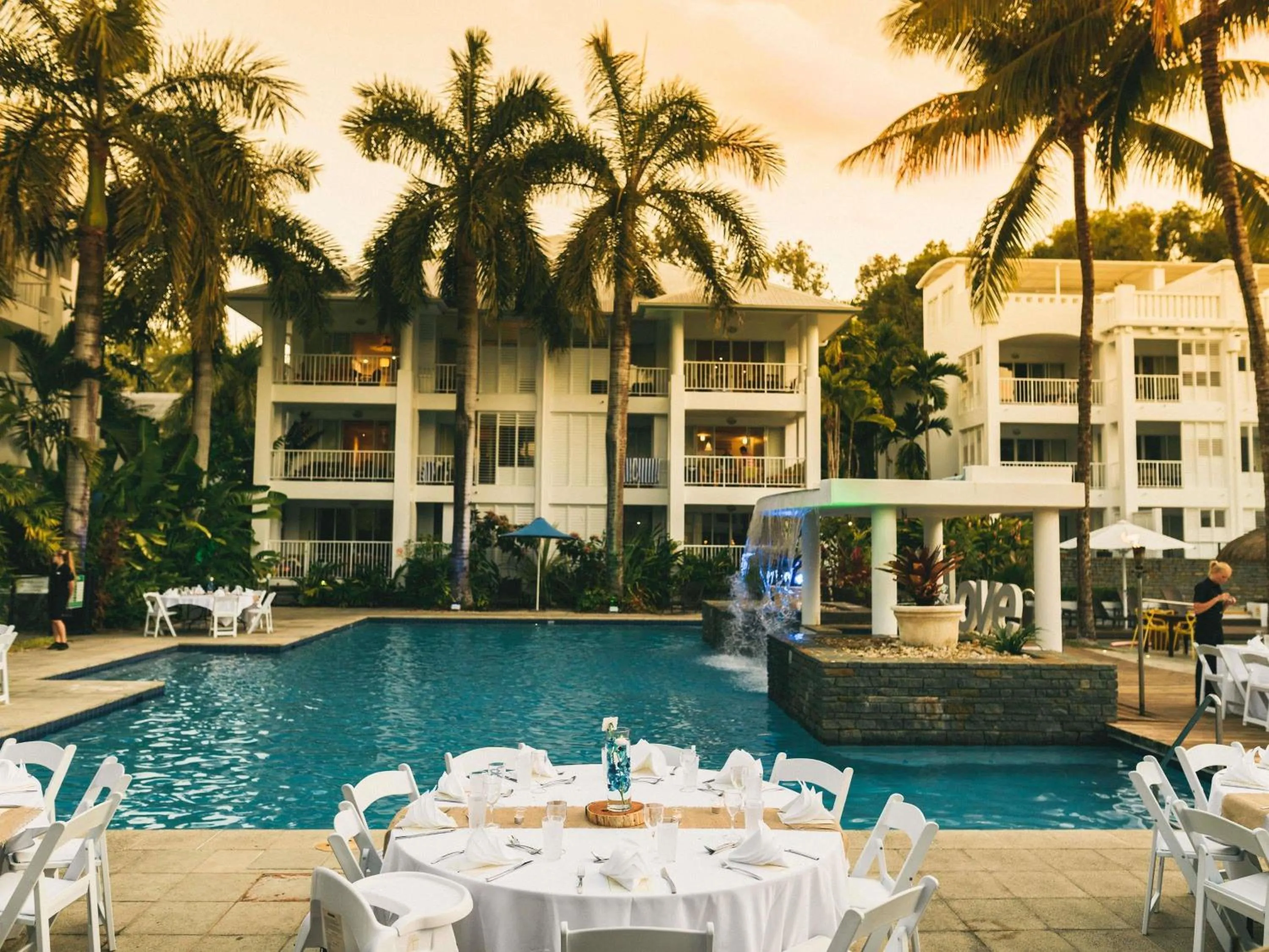 Pool view in Peppers Beach Club & Spa