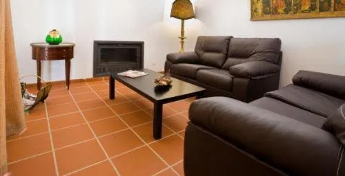 Communal lounge/ TV room, Seating Area in Hotel Quinta Dos Bastos