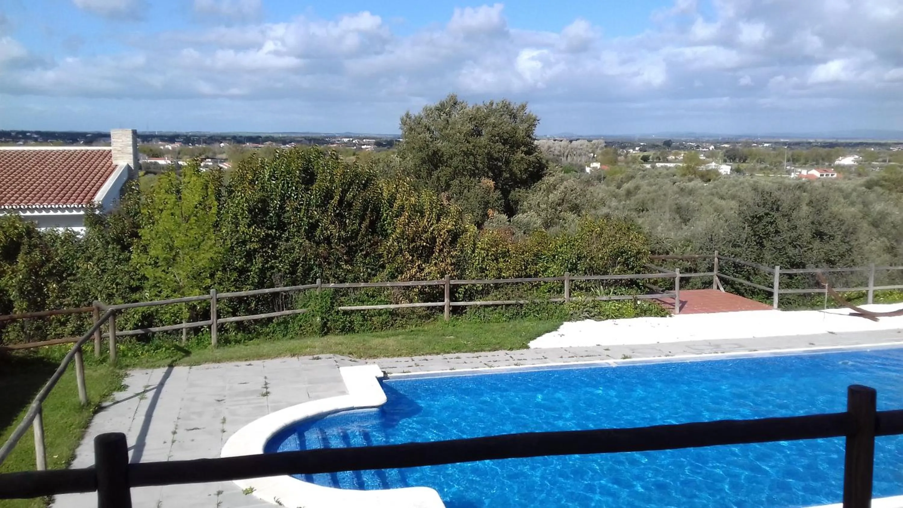 Pool View in Hotel Quinta Dos Bastos