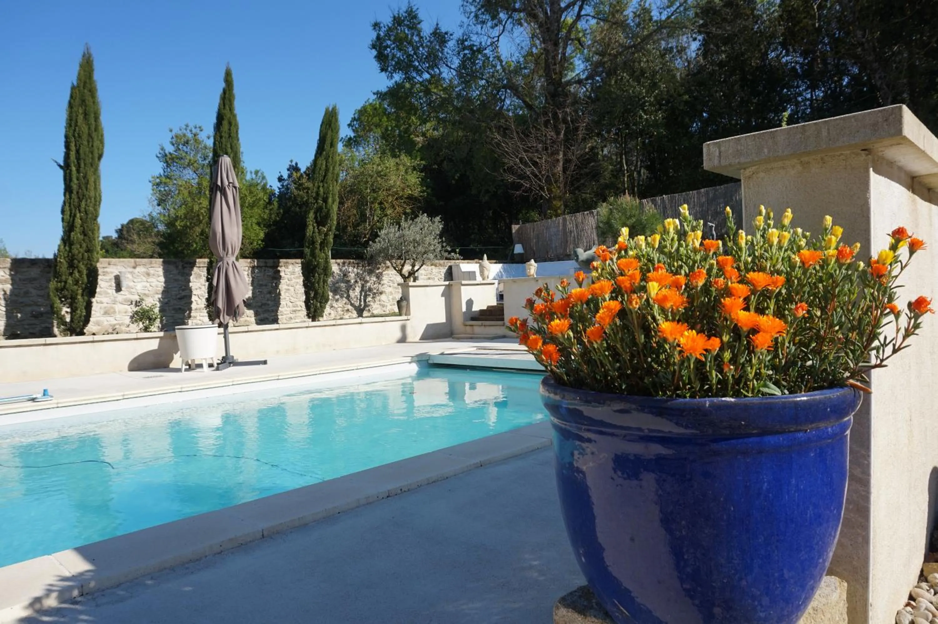 Swimming pool in Le Clos des Troubadours