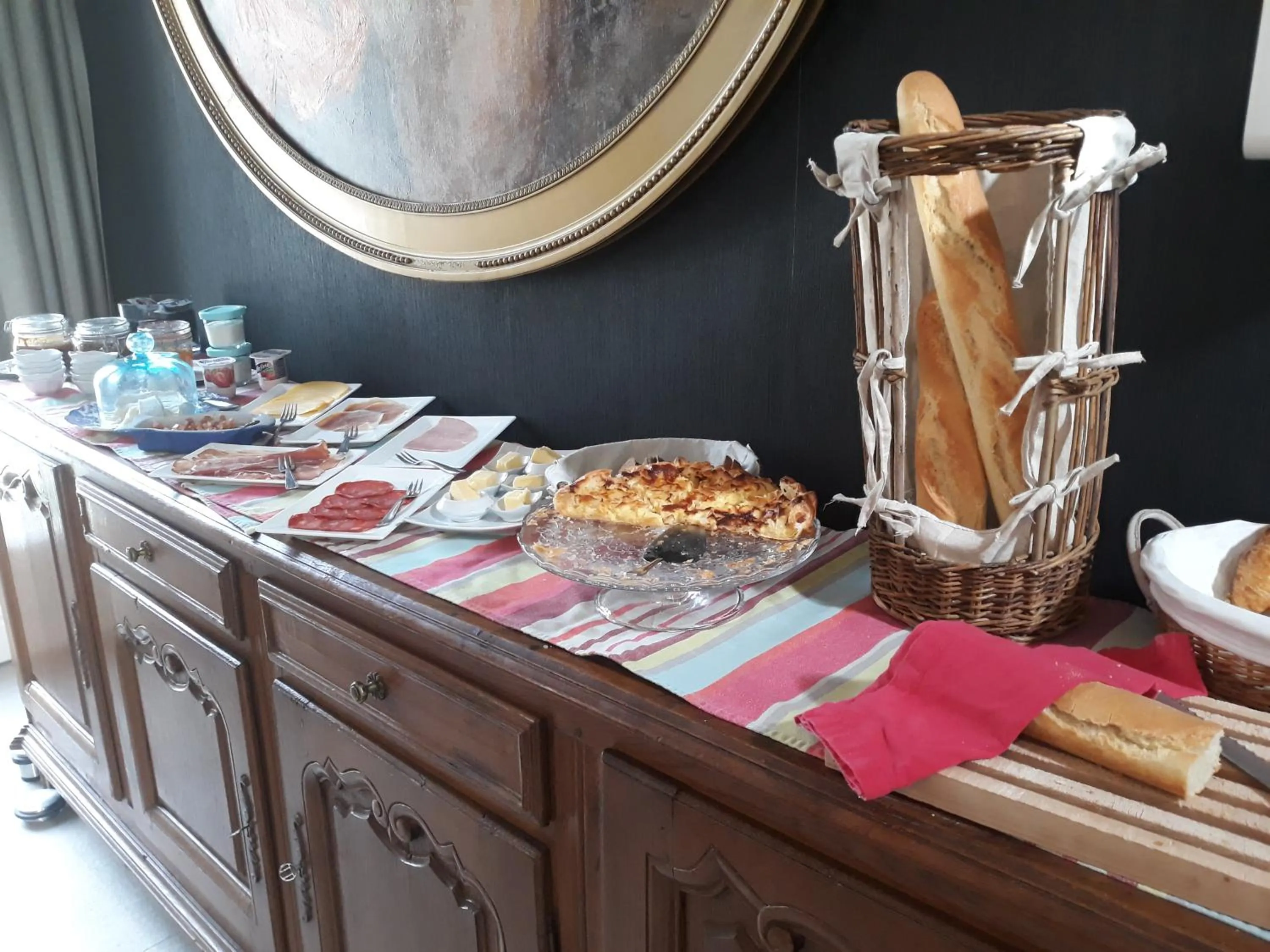 Breakfast in Le Clos des Troubadours