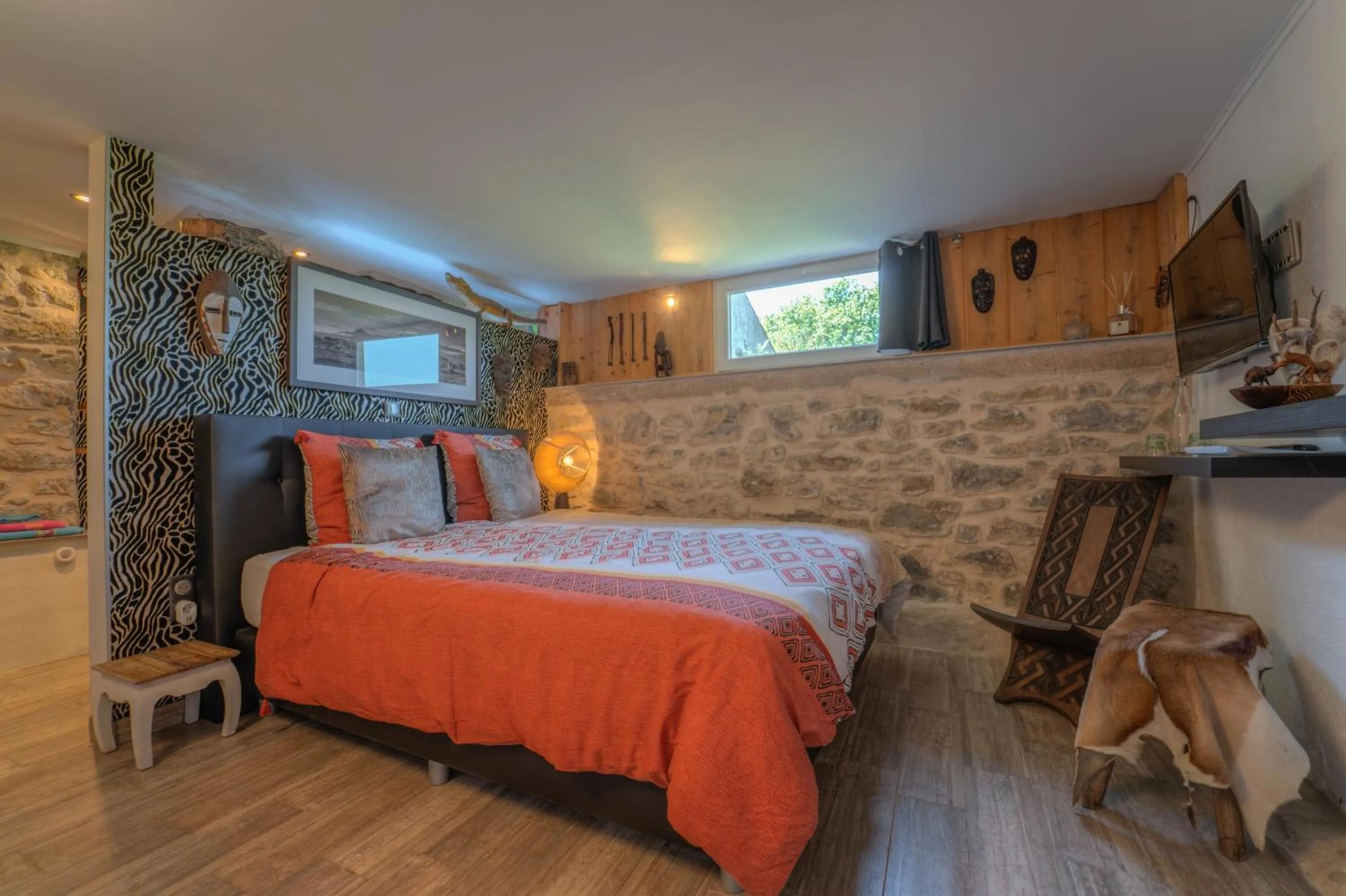 Property building, Bed in Le Clos des Troubadours