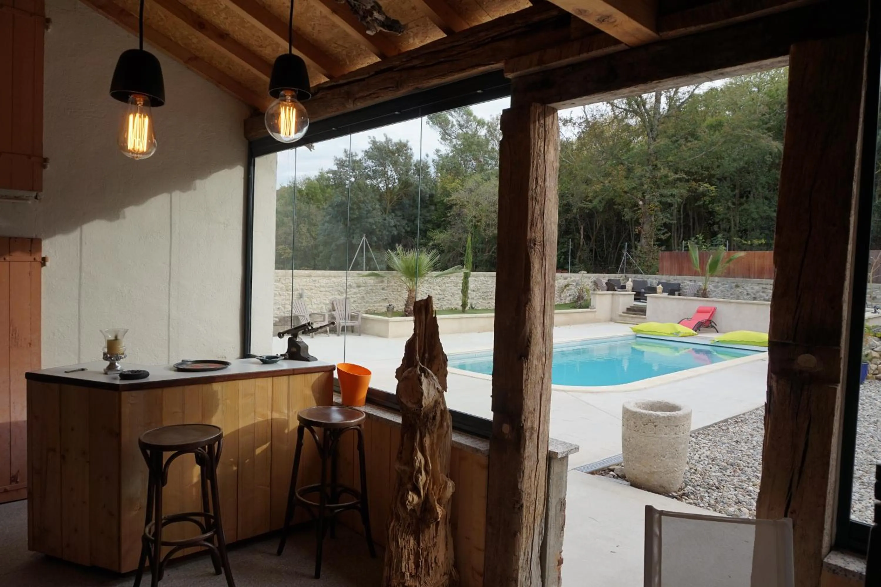 Lounge or bar in Le Clos des Troubadours