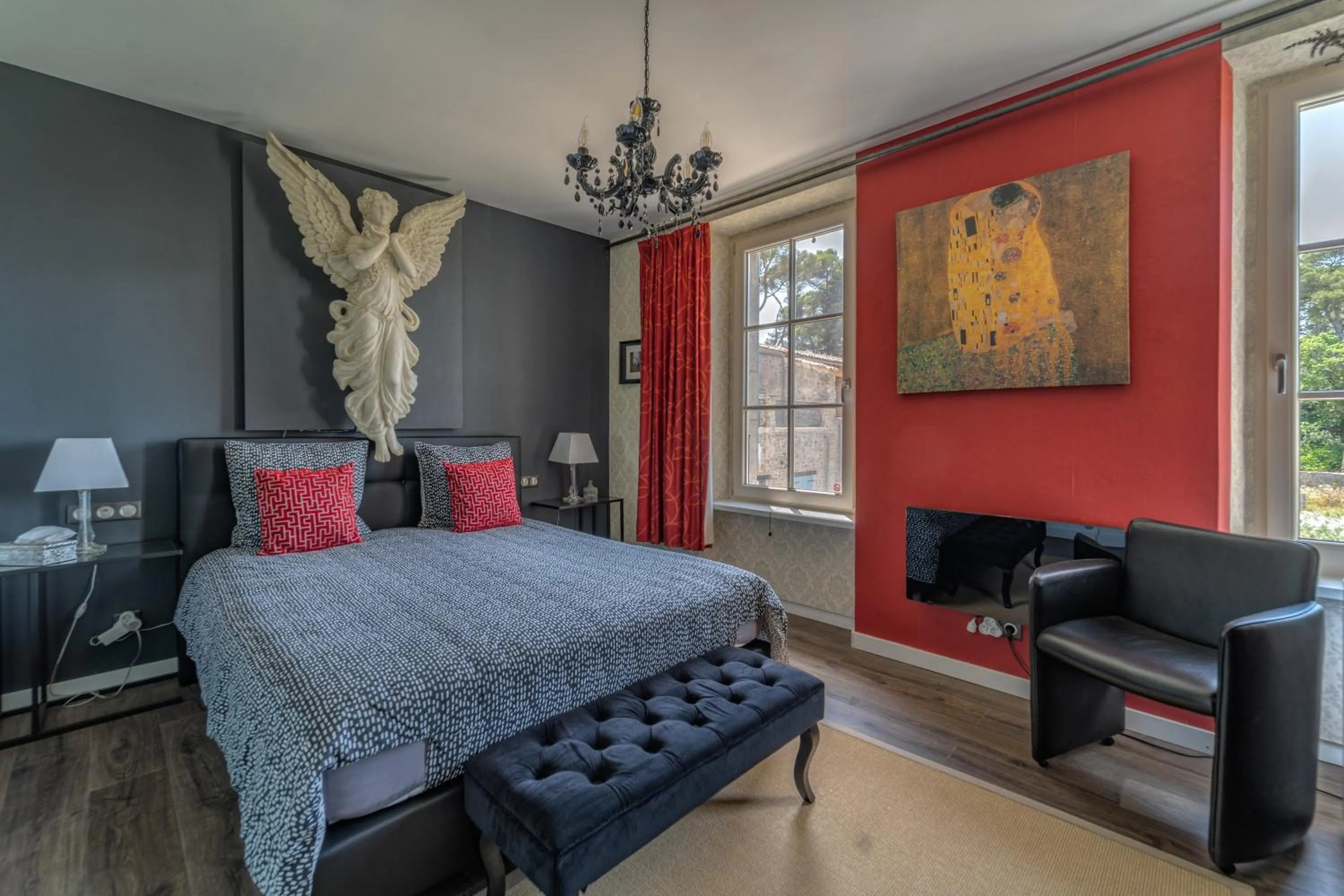 Property building, Bed in Le Clos des Troubadours