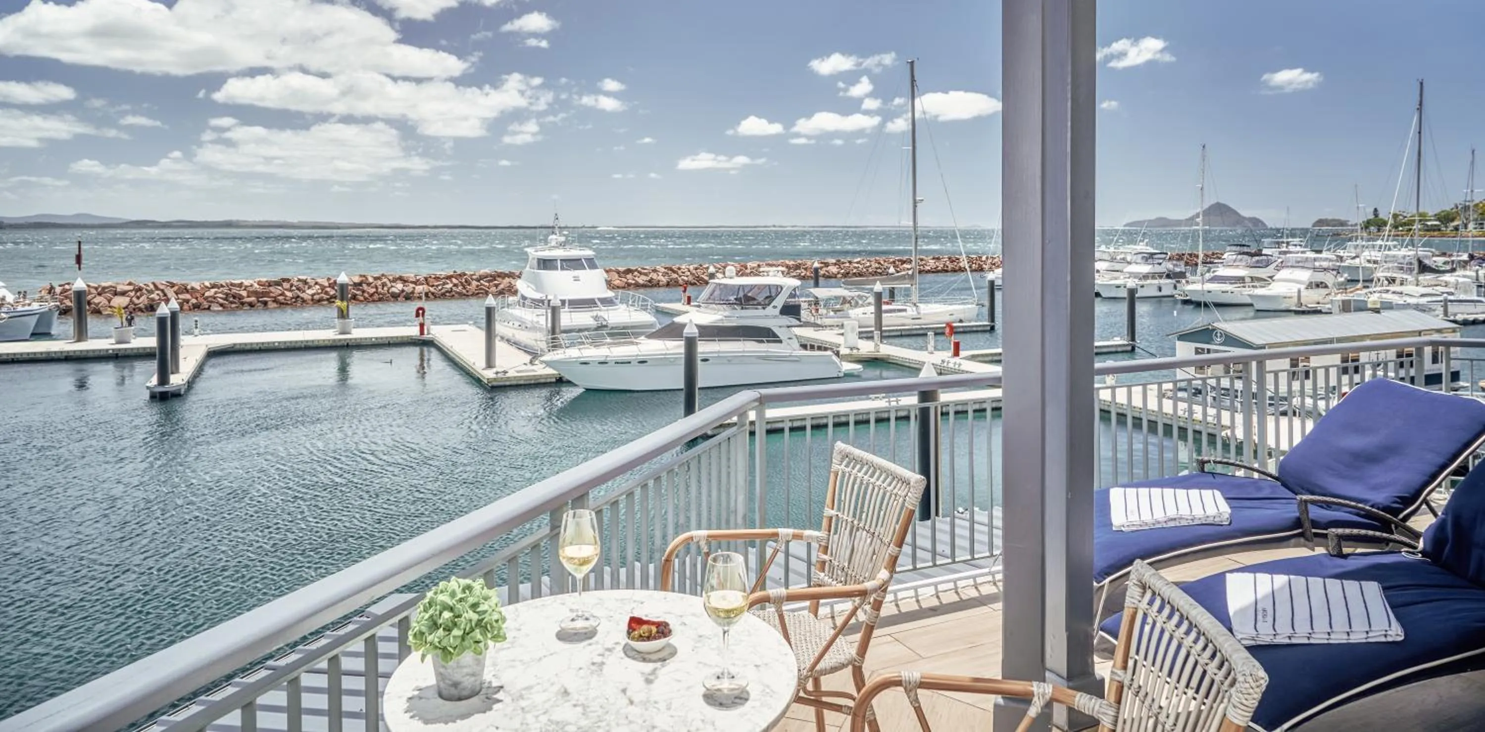 Sea view in Anchorage Port Stephens