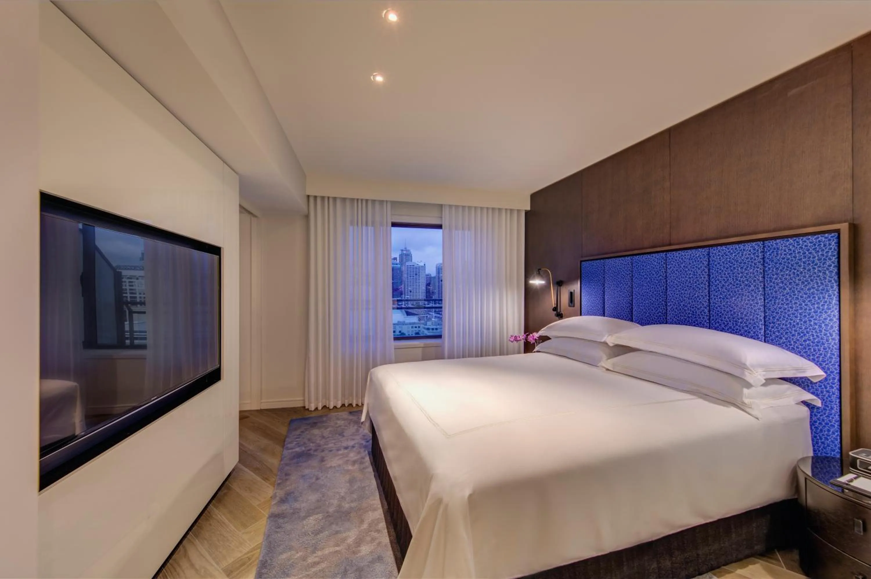 Bedroom, Bed in The Star Grand Hotel and Residences Sydney
