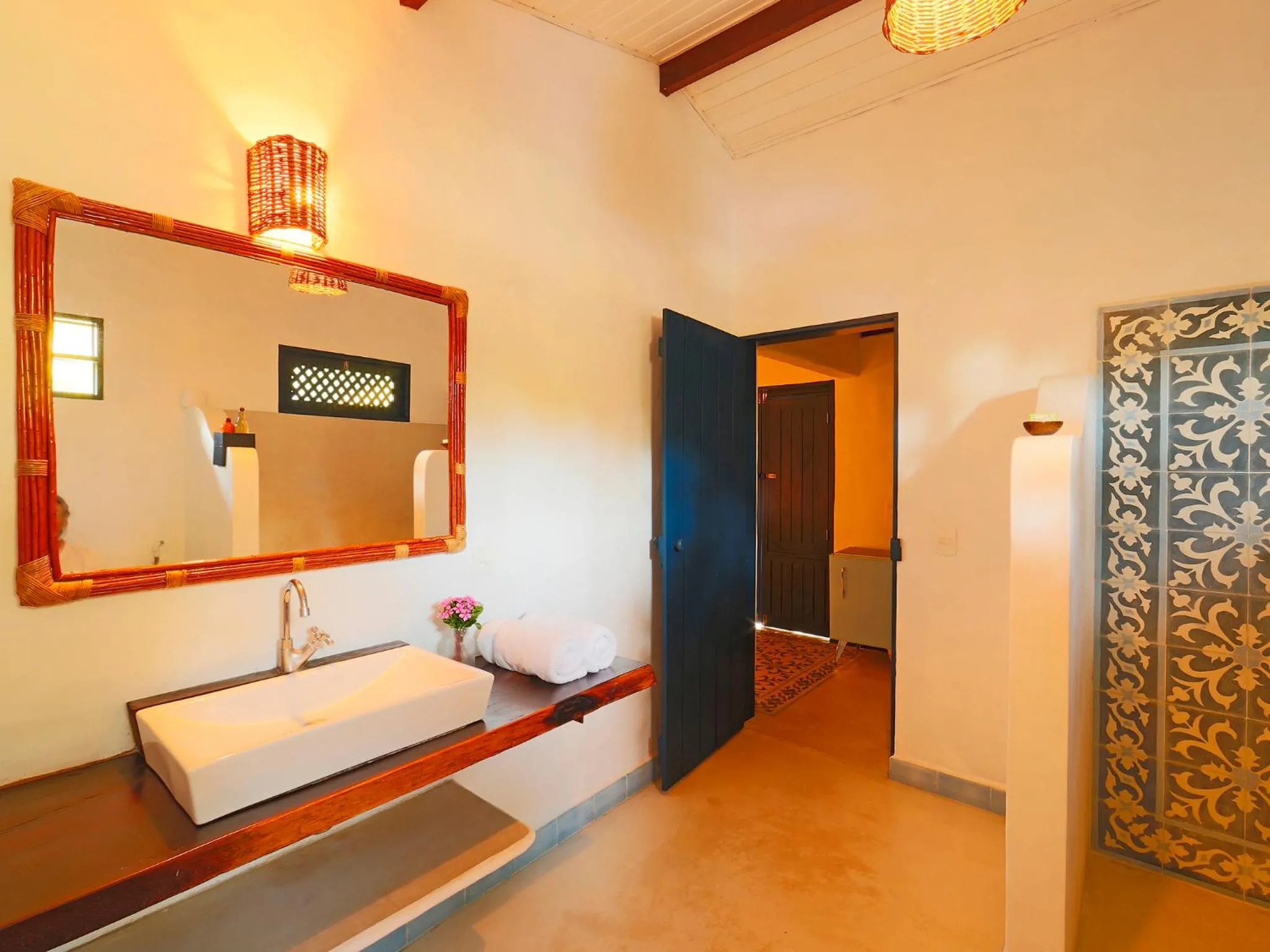 Bathroom in Pousada Xuê