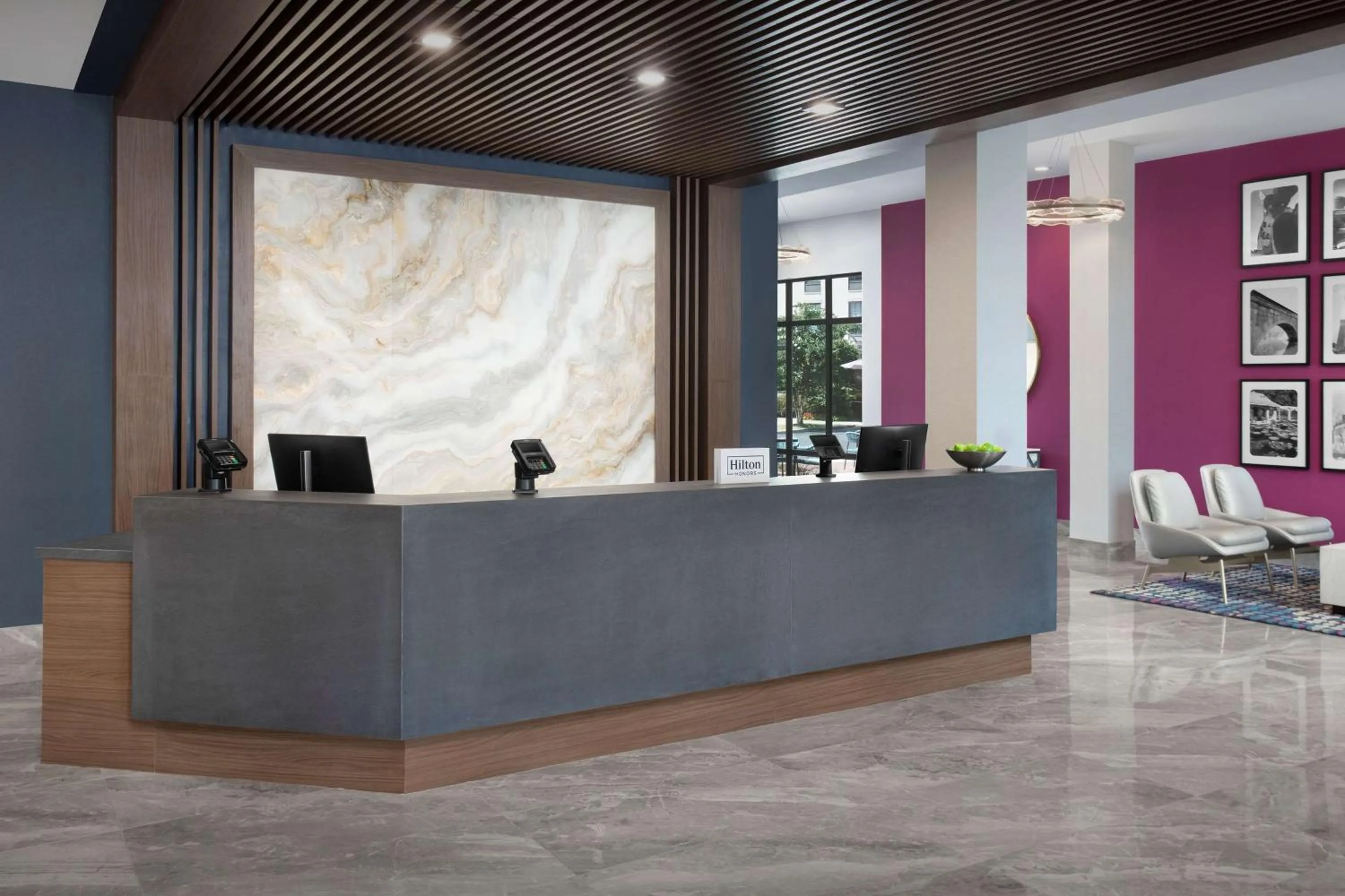 Lobby or reception in Hampton Inn Huntsville/Village of Providence, AL