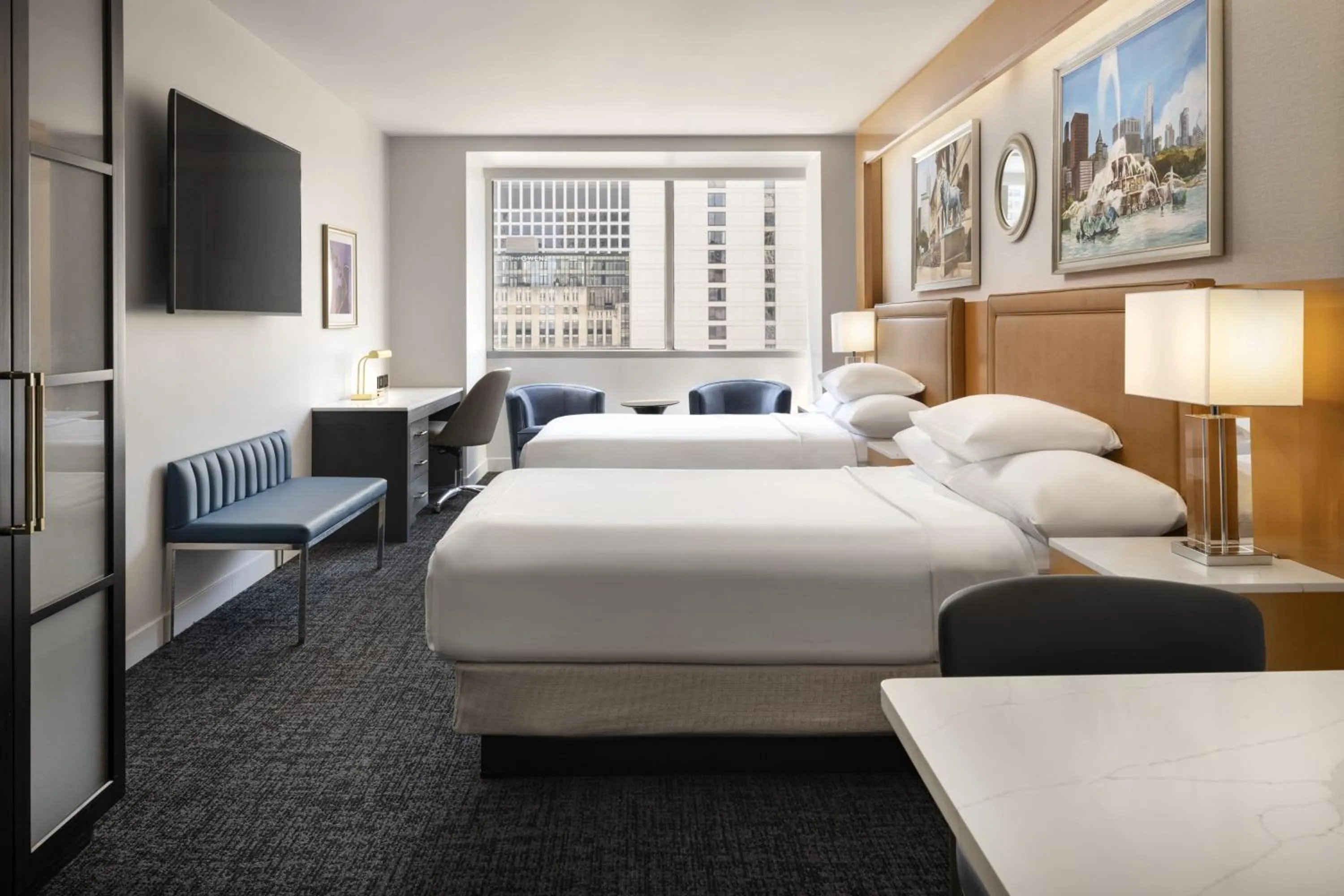 Bedroom, Bed in Conrad Chicago