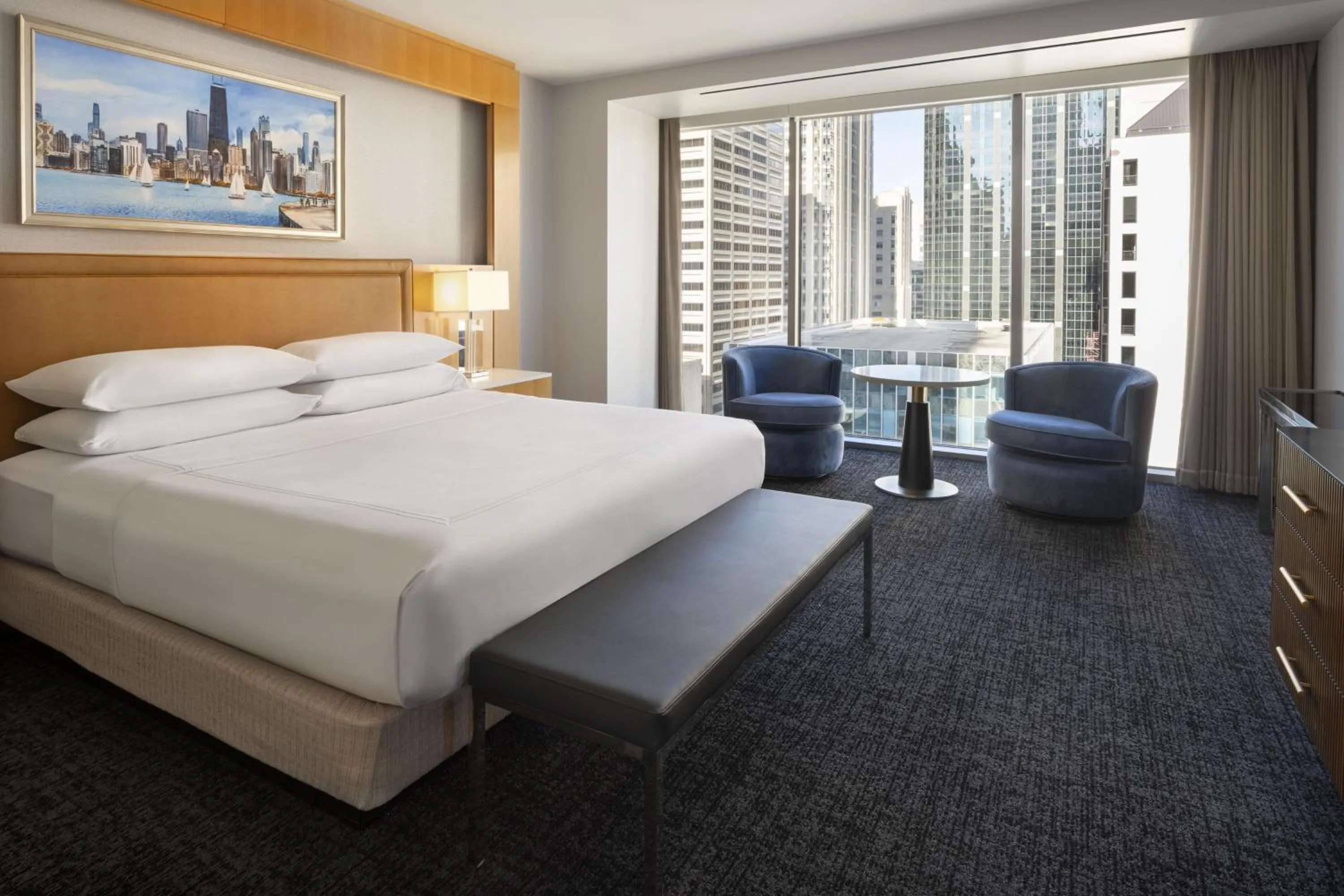 Bedroom, Bed in Conrad Chicago