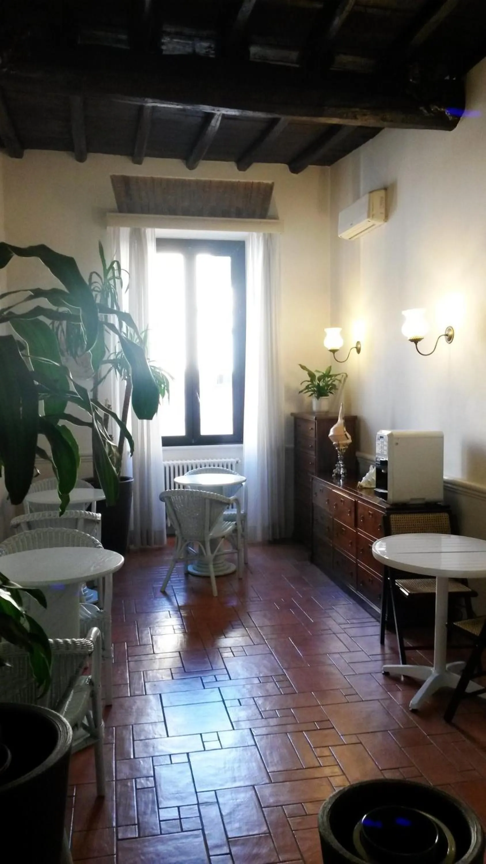 Lobby or reception in Hotel Andreina