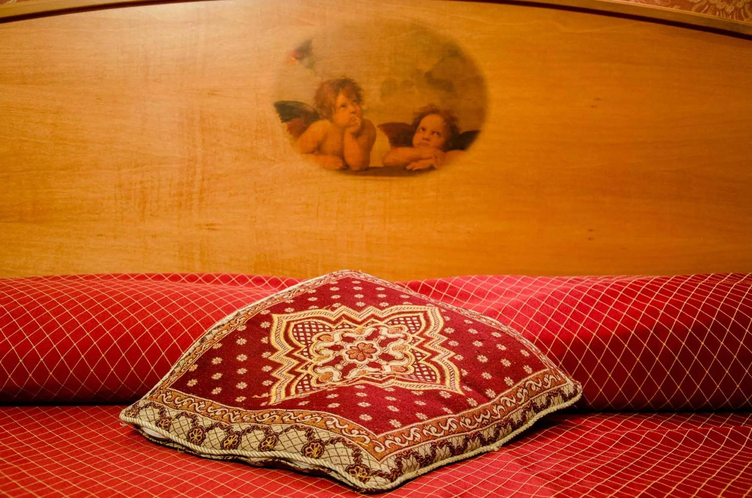 Decorative detail, Seating Area in Hotel Andreina