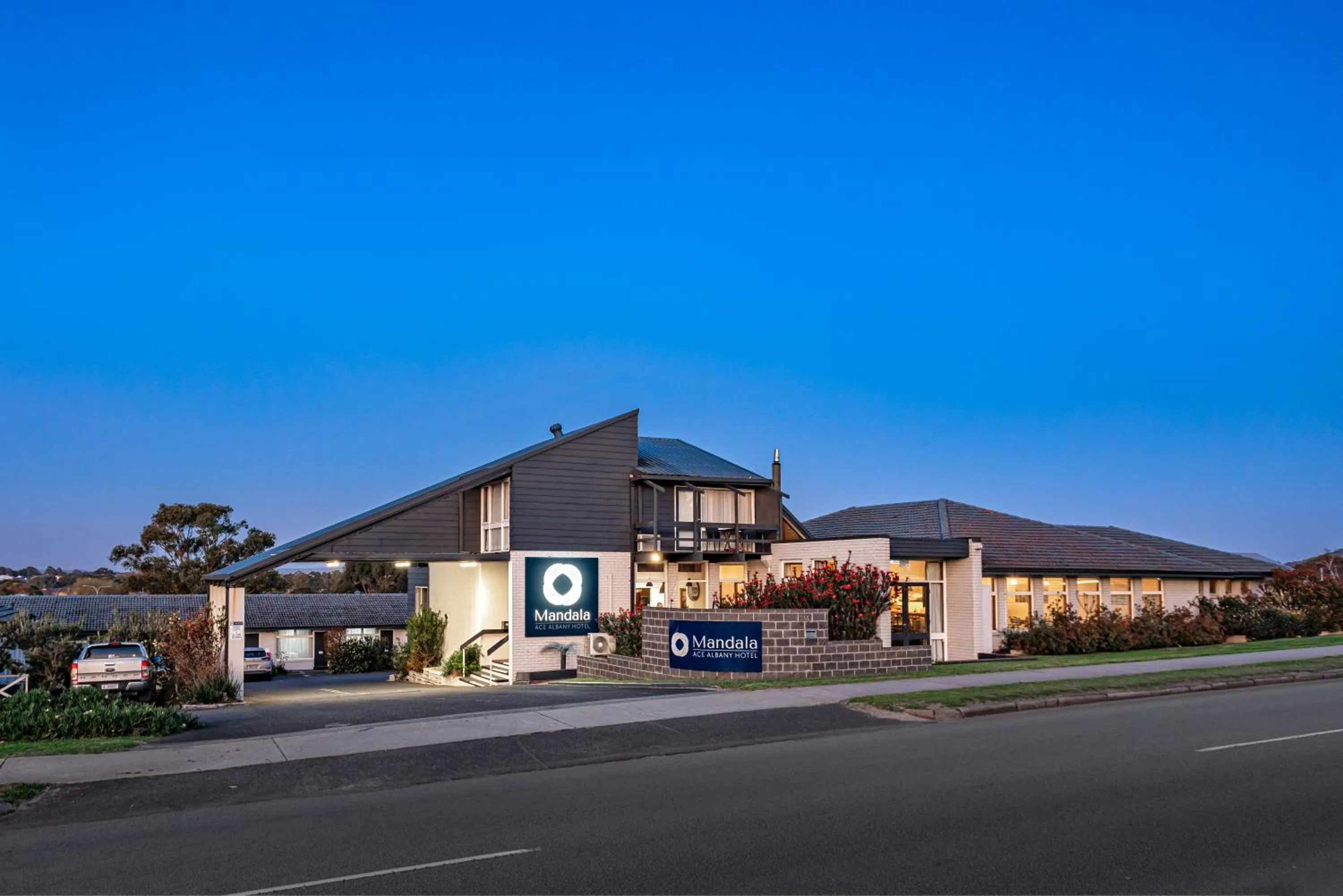 Property building in Mandala Ace Albany Hotel