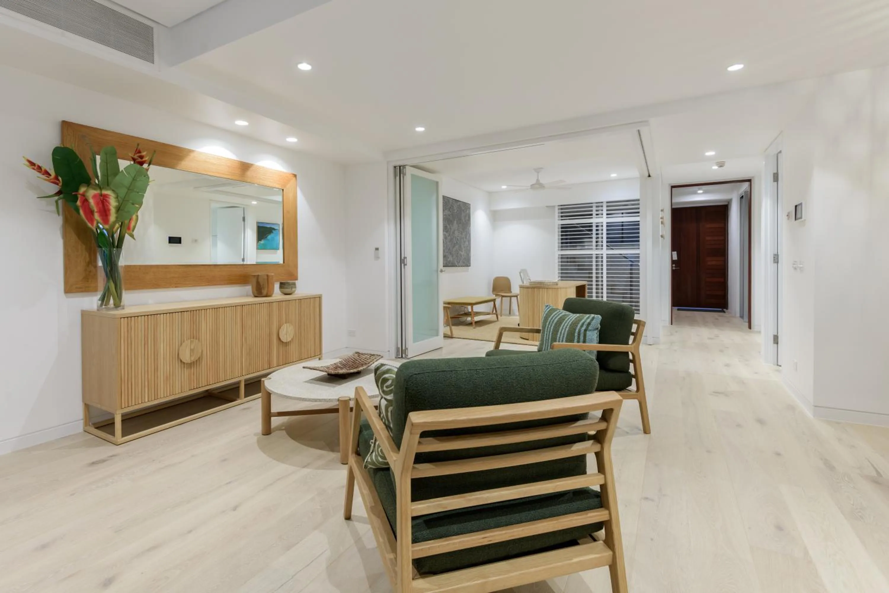 Living room in Coconut Grove