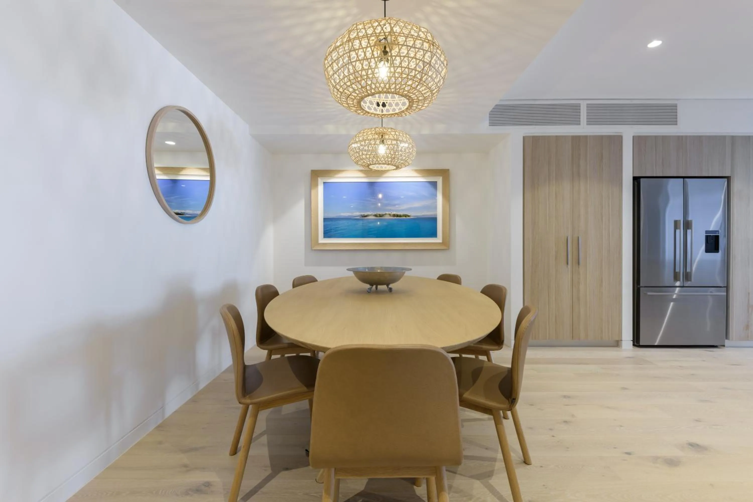 Dining area in Coconut Grove