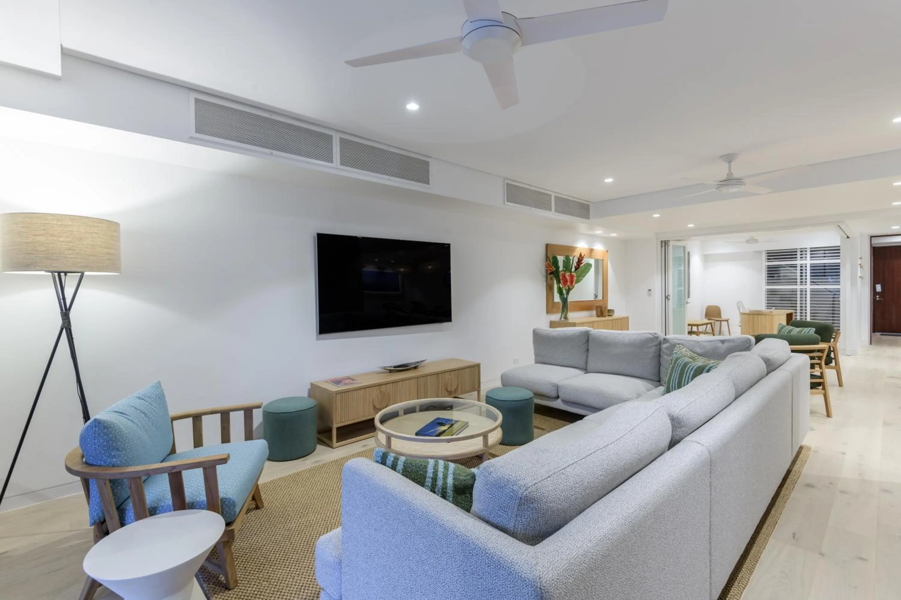 Living room in Coconut Grove