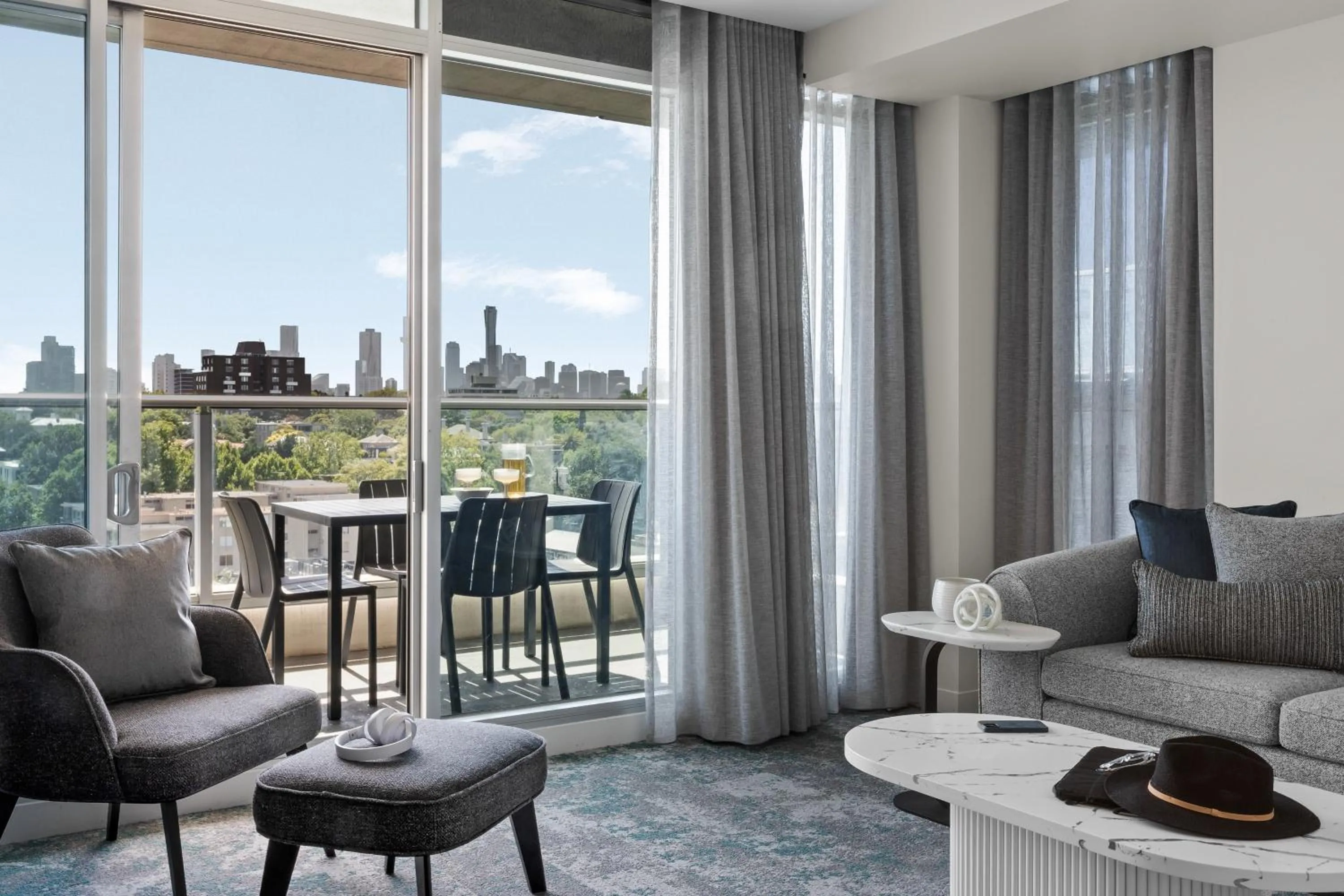 Balcony/Terrace in Punthill South Yarra Grand