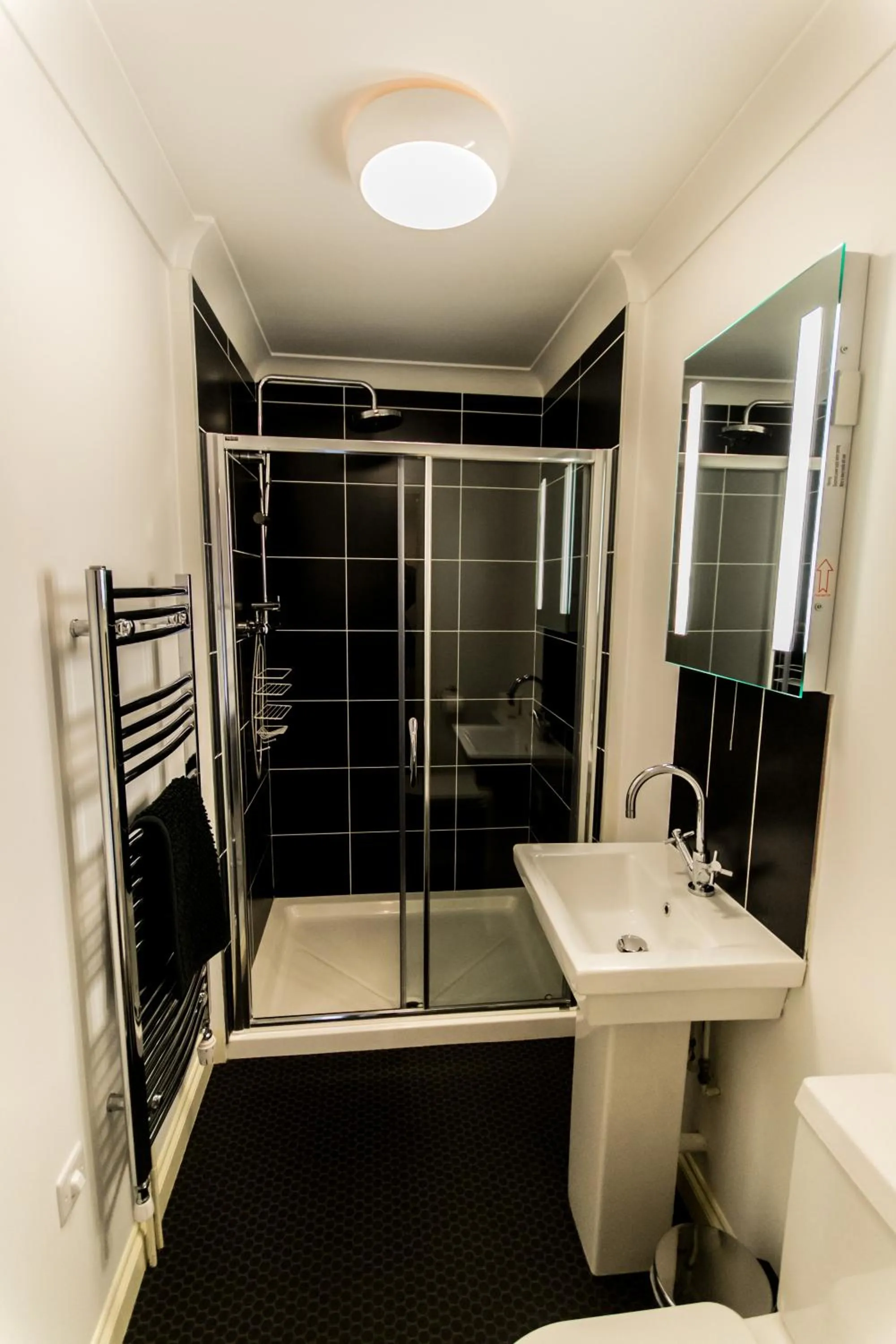 Bathroom in shoreside inn