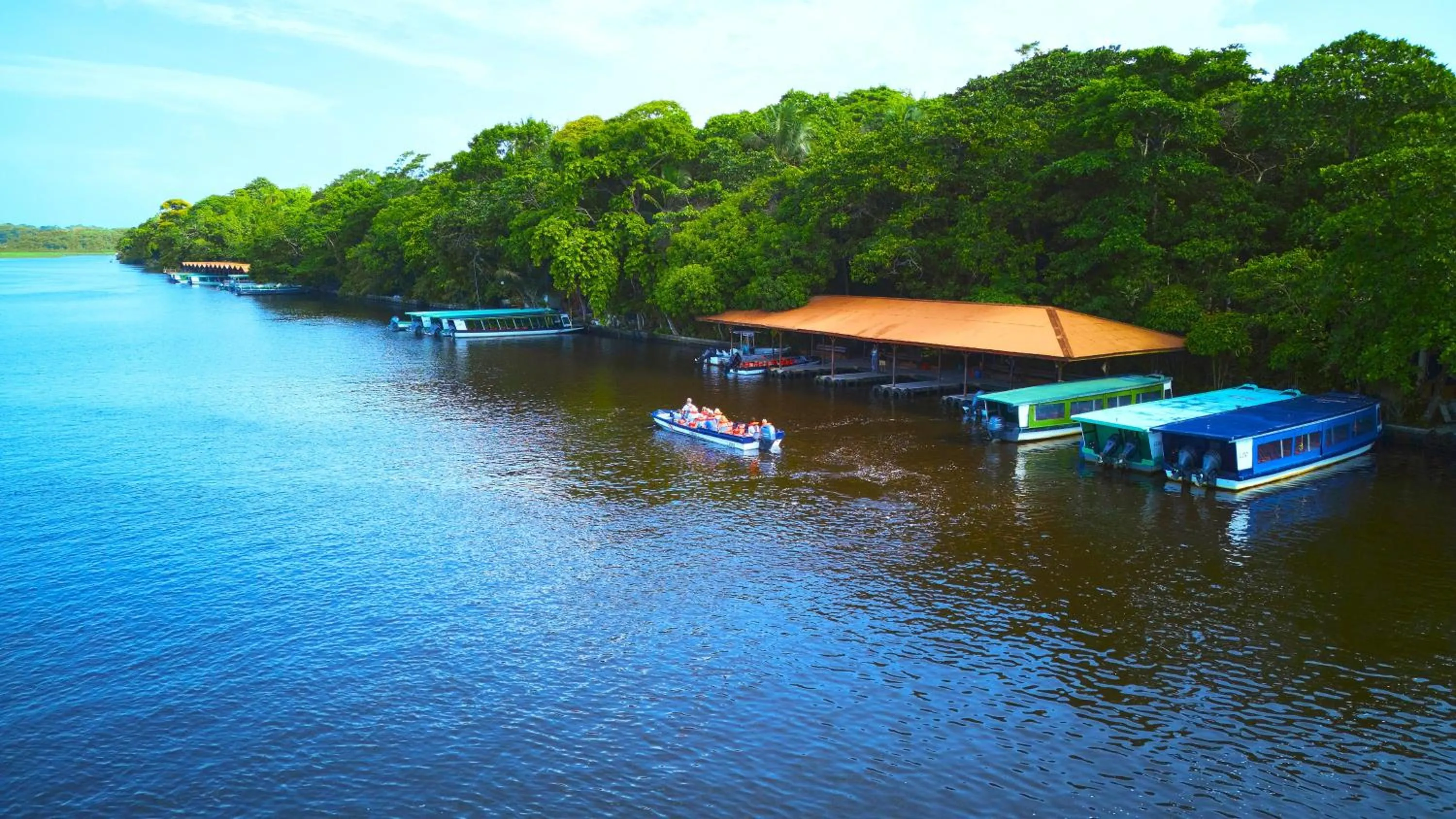Natural landscape in Aninga Lodge