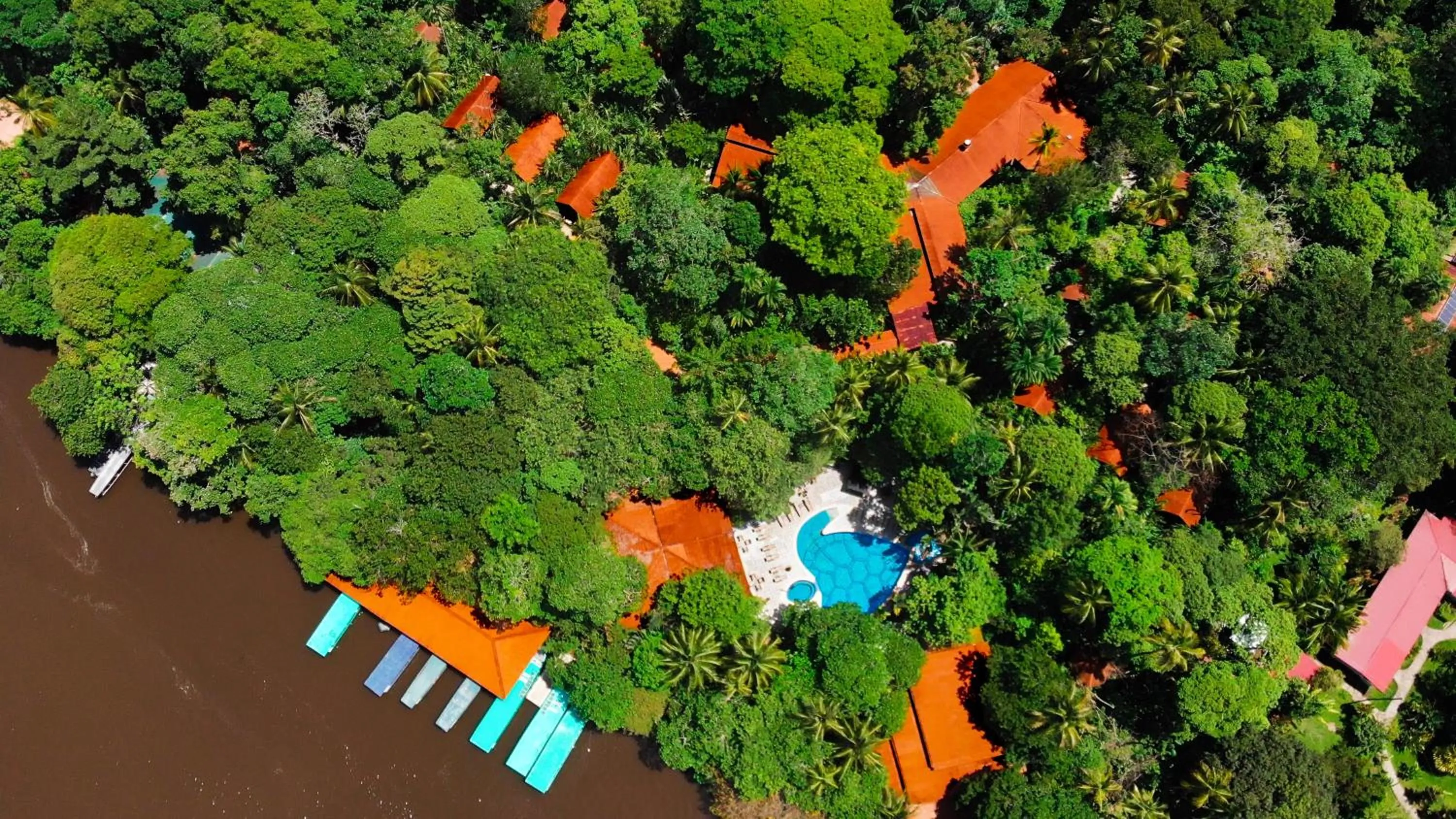 Natural landscape in Aninga Lodge