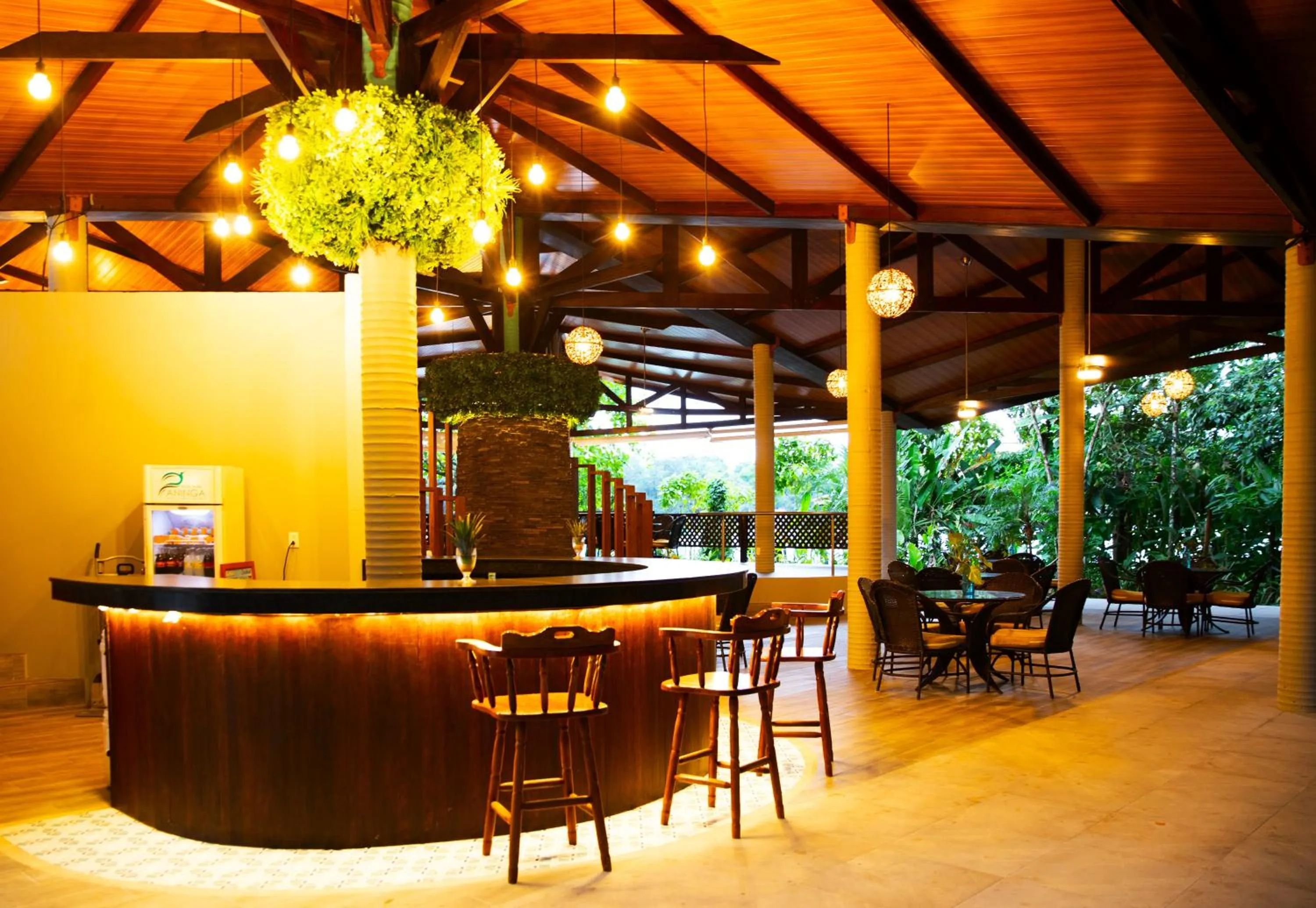 Seating area in Aninga Lodge