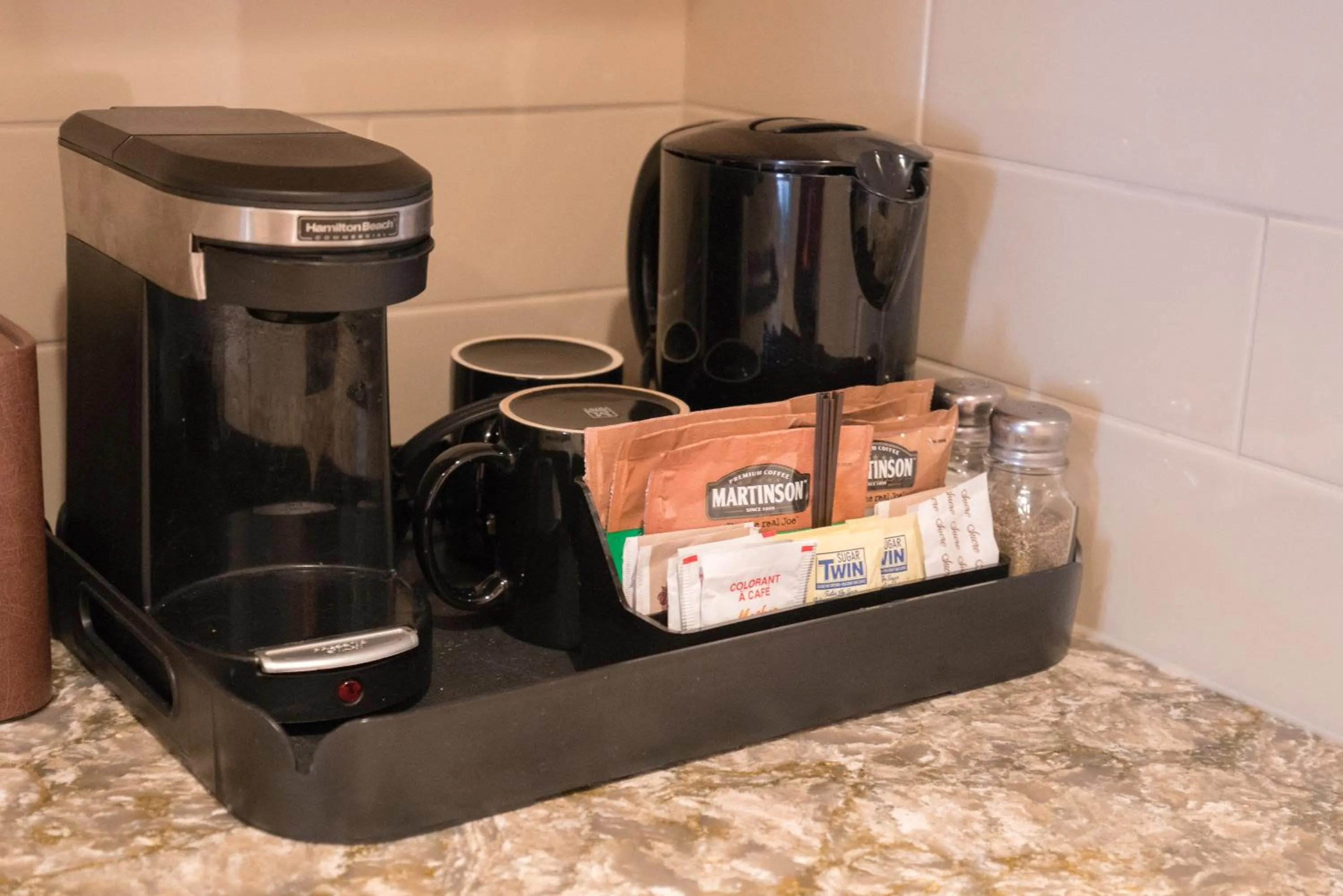 Coffee/tea facilities in Moose Hotel and Suites
