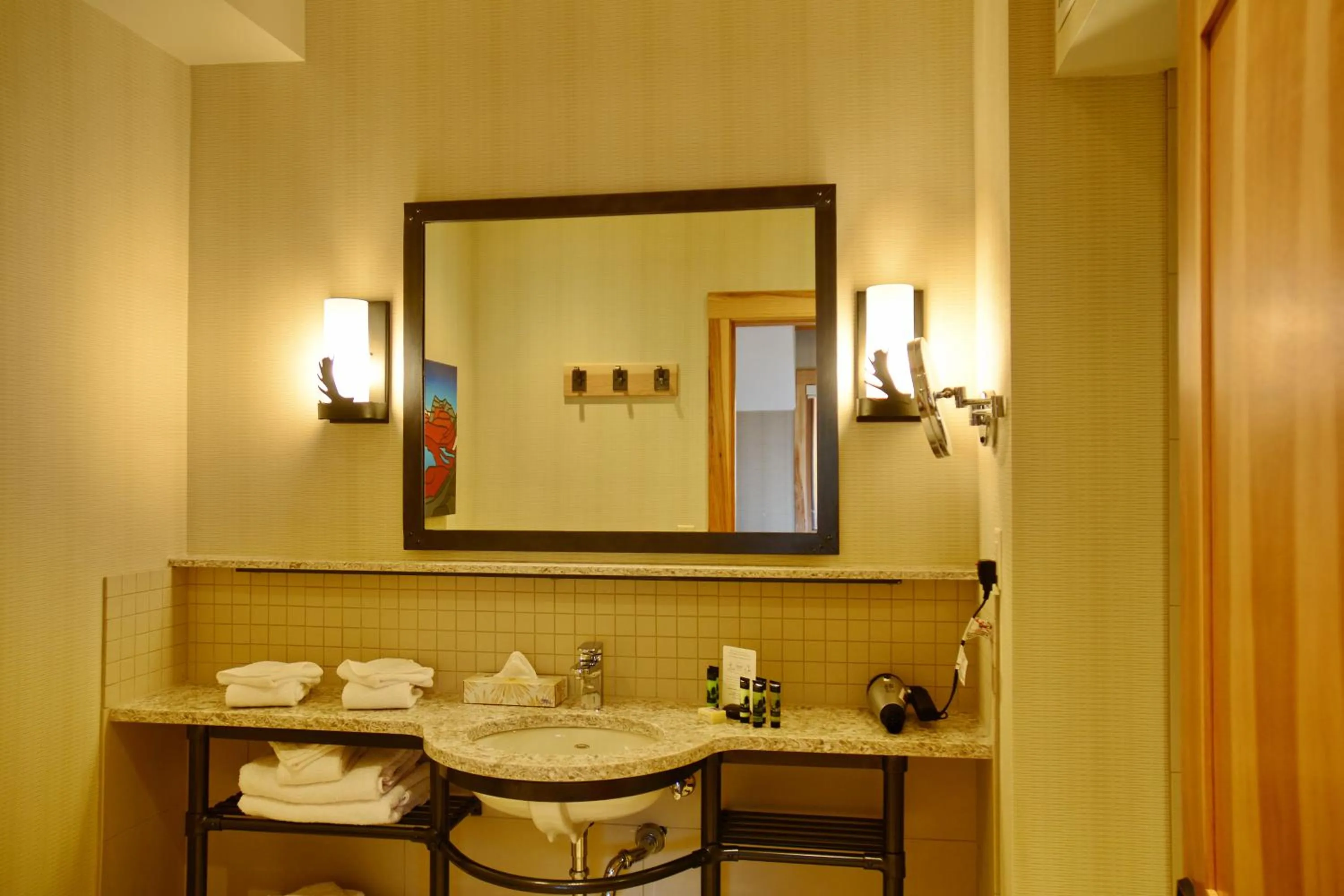 Bathroom in Moose Hotel and Suites