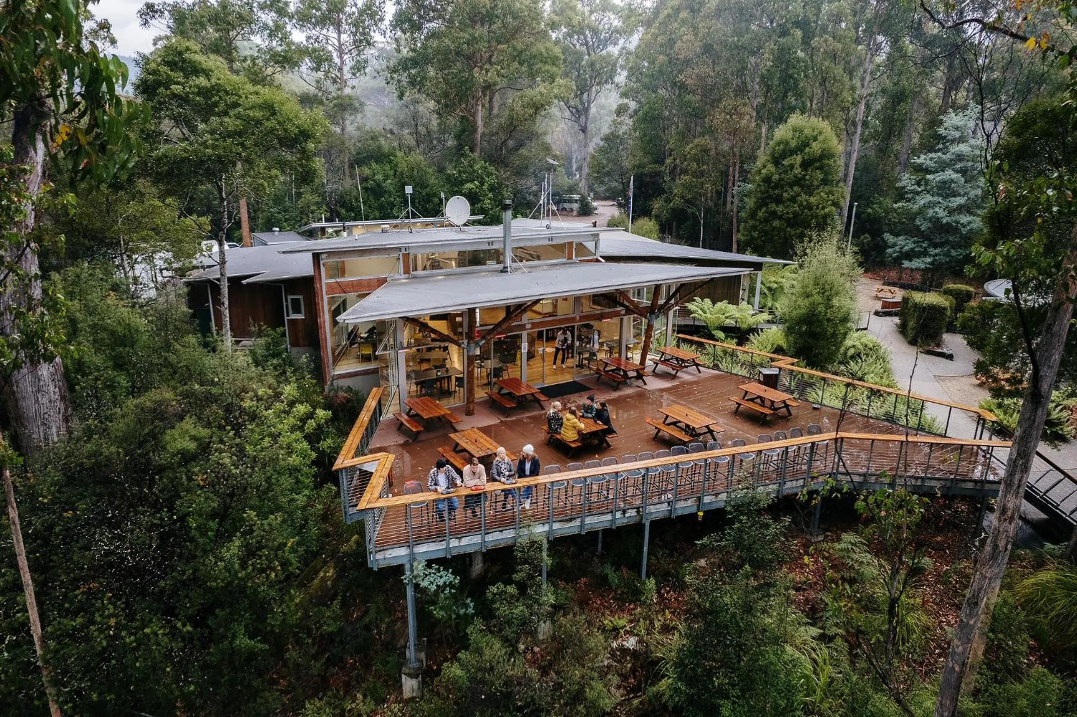 Property building in Tahune AirWalk Cabin and Lodge