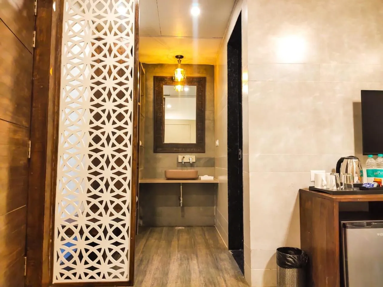 Bathroom in Riverarch Greenfields Resort