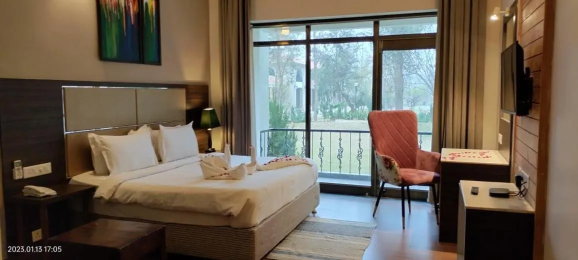 Bedroom in Riverarch Greenfields Resort