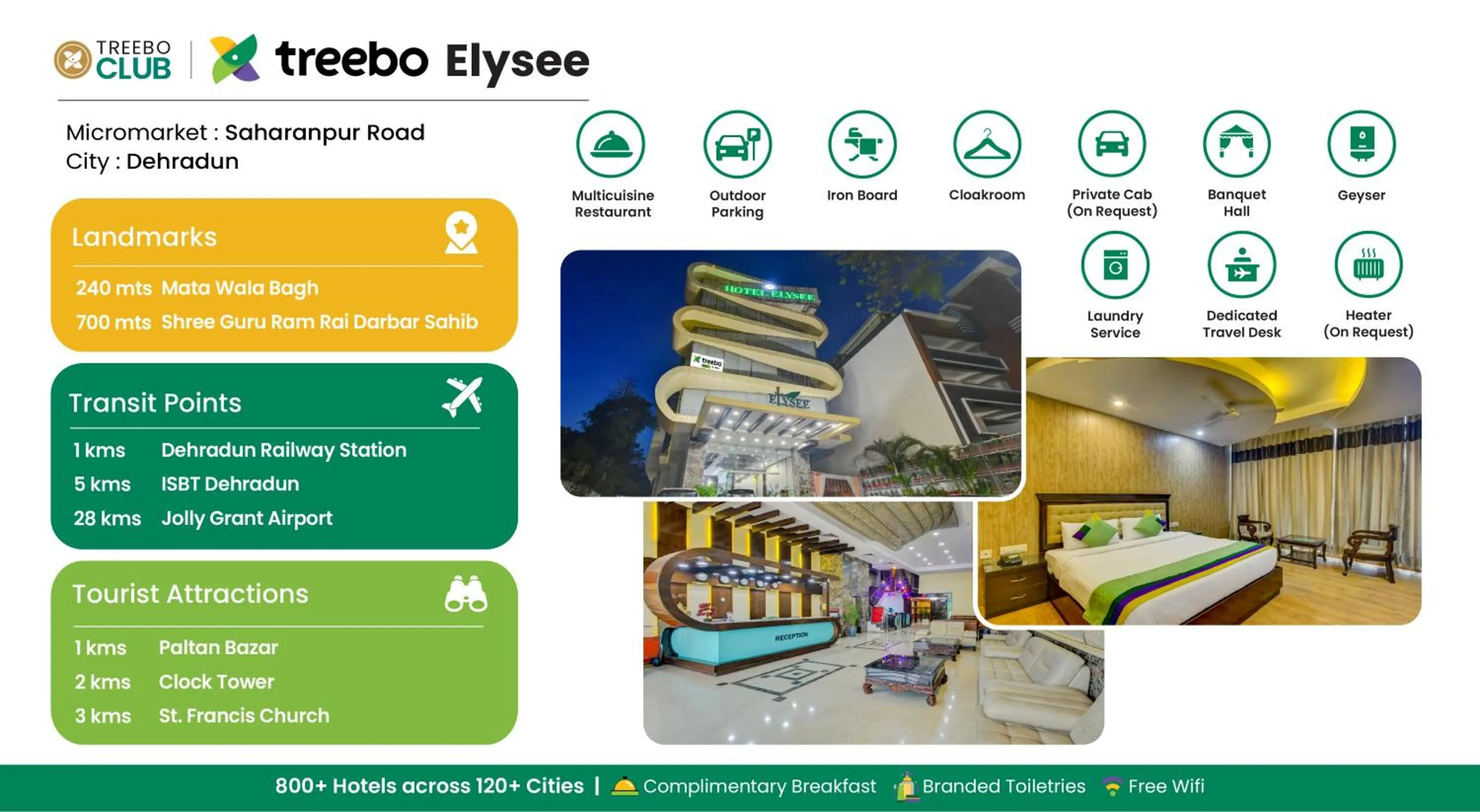 Treebo Elysee, Patel Nagar