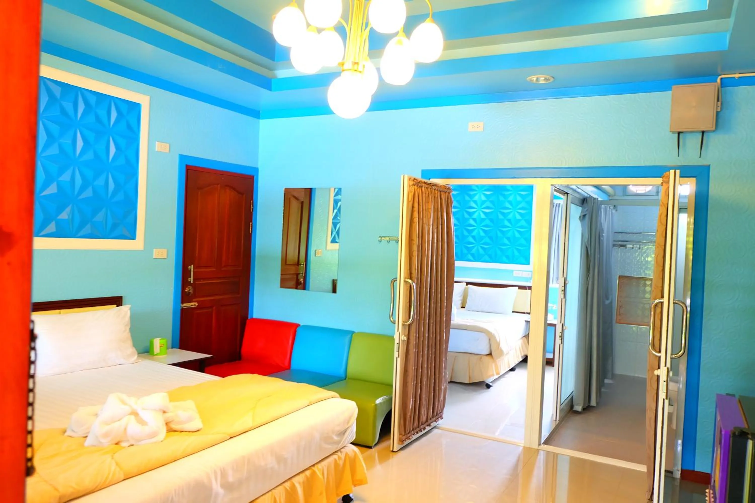 Bedroom in Rak Kun Resort 2