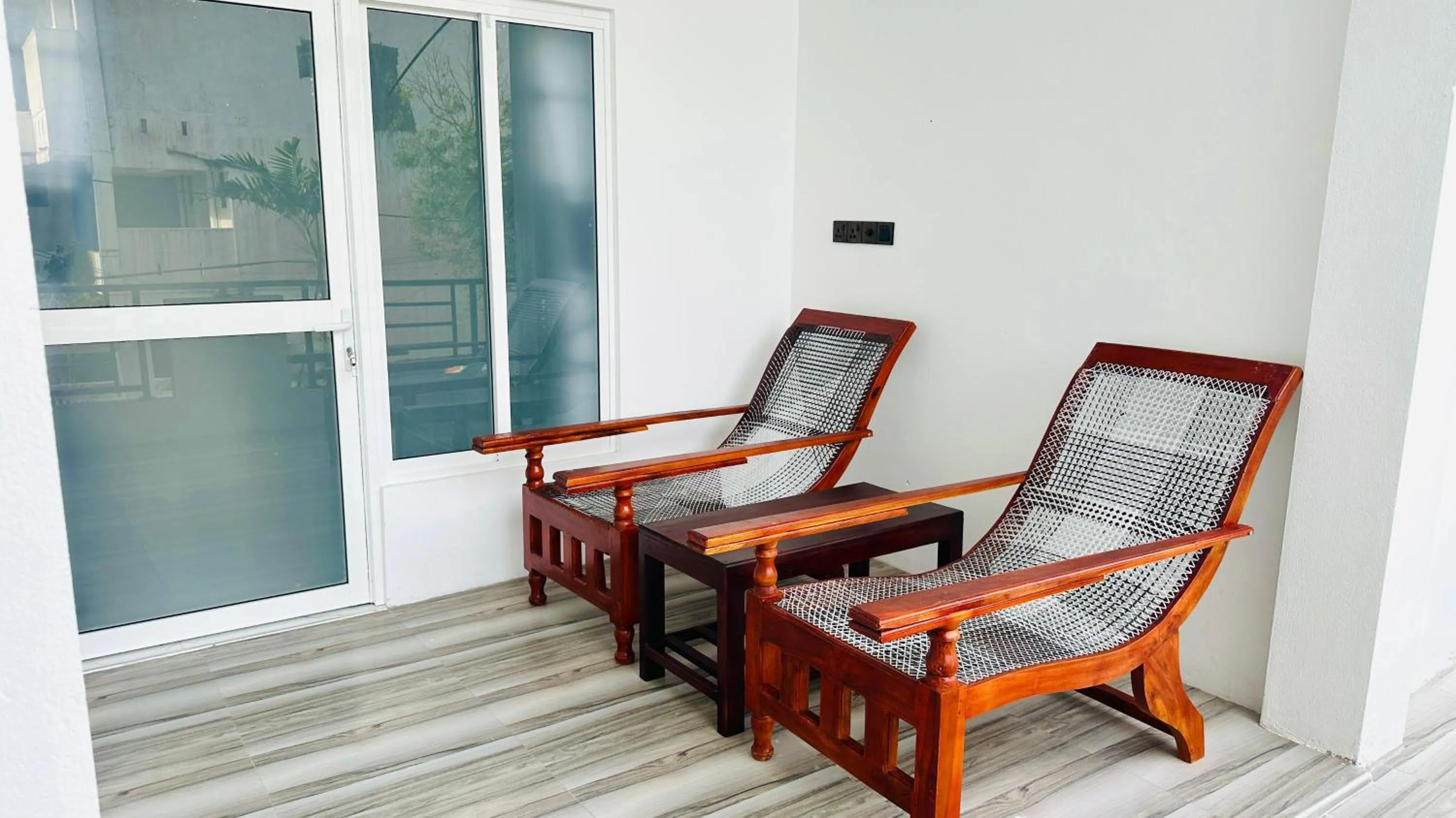 Family Room with Balcony in Garden Beach Hotel