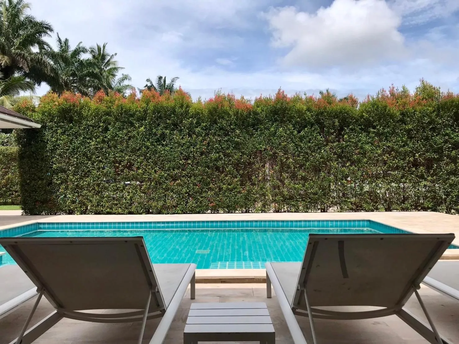 Swimming pool in Baan Anna