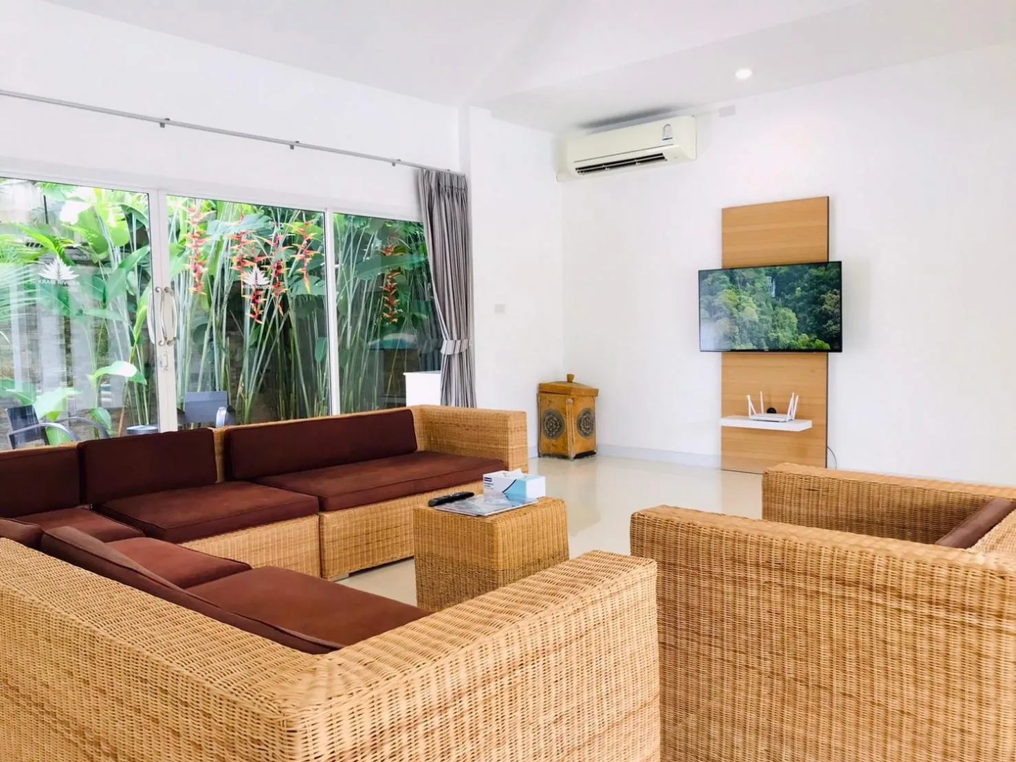 Living room in Baan Anna