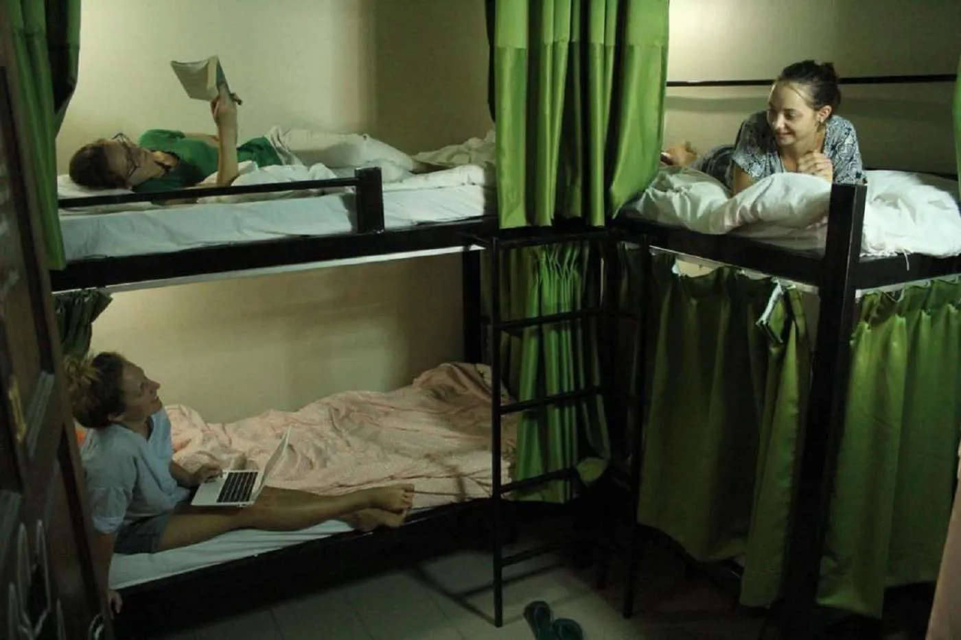 Bed in Birdnest Guesthouse, Gaia Rooftop Cafe